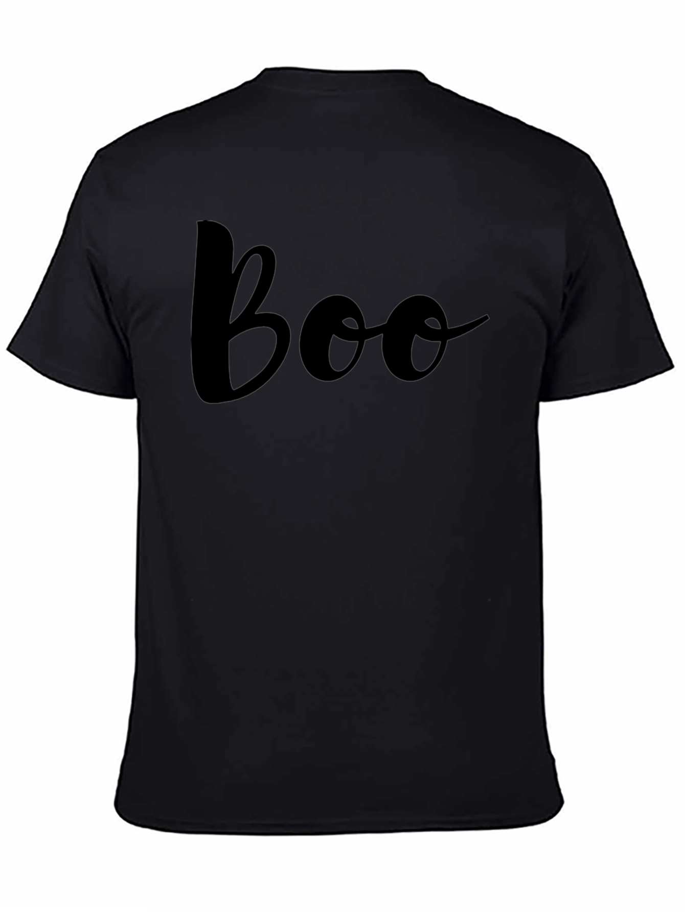 Boo Crew Black T-Shirt - Halloween Fashion