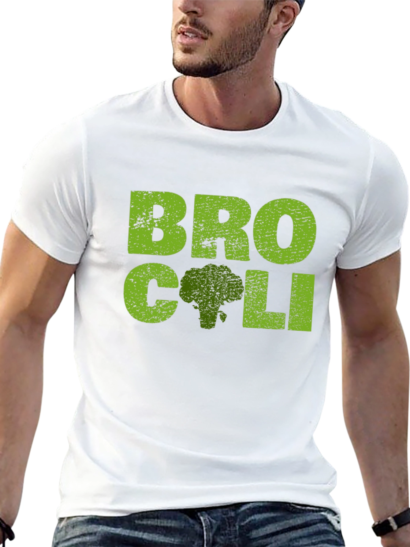 Broccoli Graphic Tee - Funny Vegan Shirt