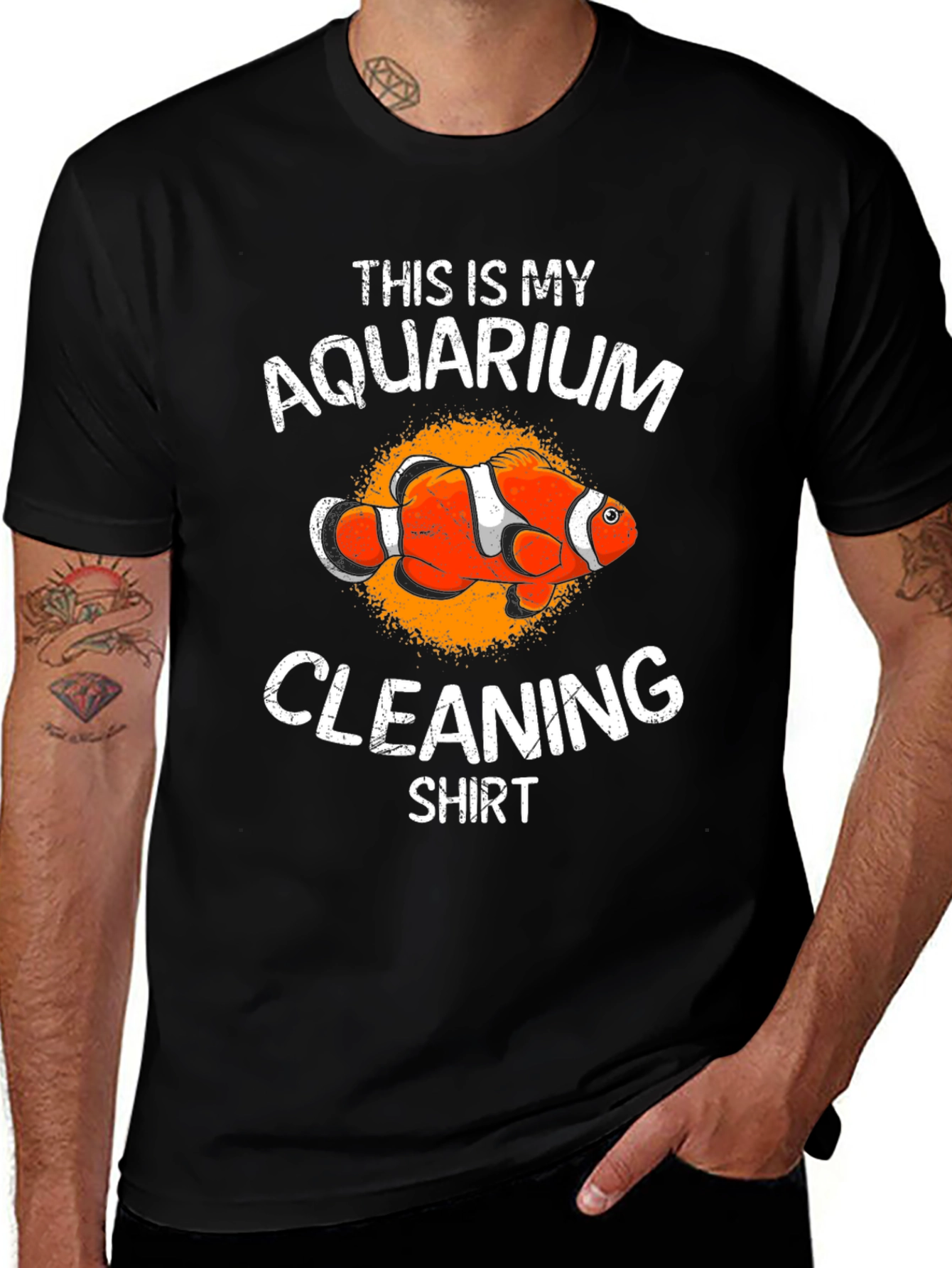 Aquarium Cleaning Shirt - Funny Fish Keeper Tee