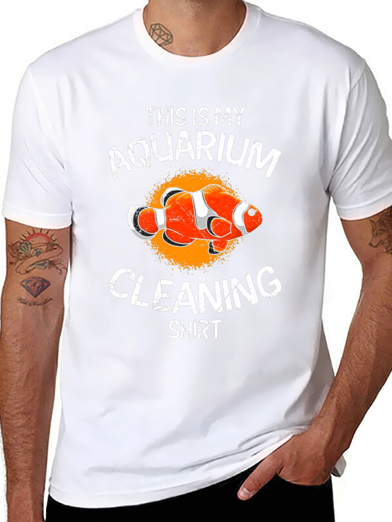 Aquarium Cleaning Shirt - Funny Fish Keeper Tee