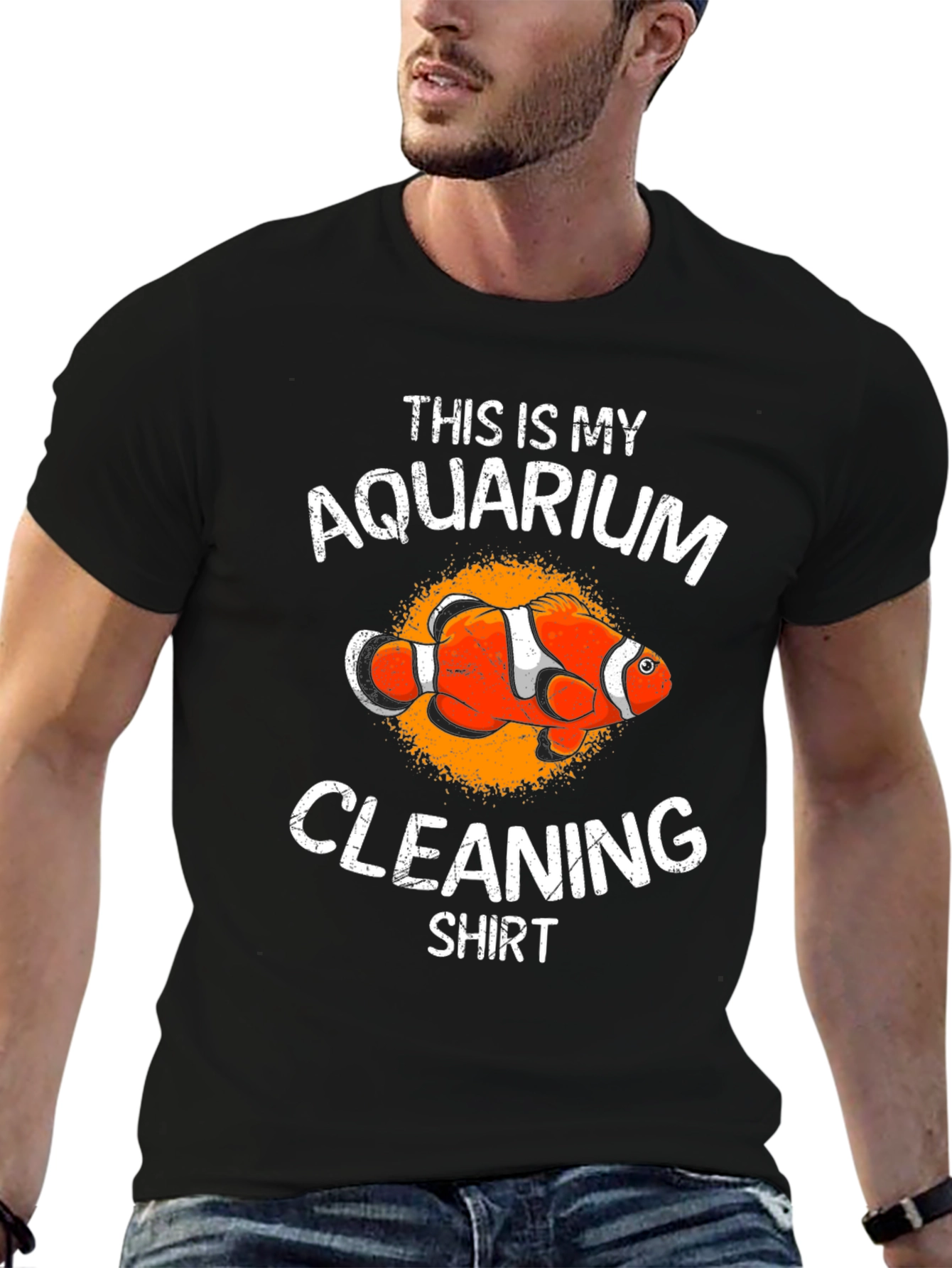 Aquarium Cleaning Shirt - Funny Fish Keeper Tee