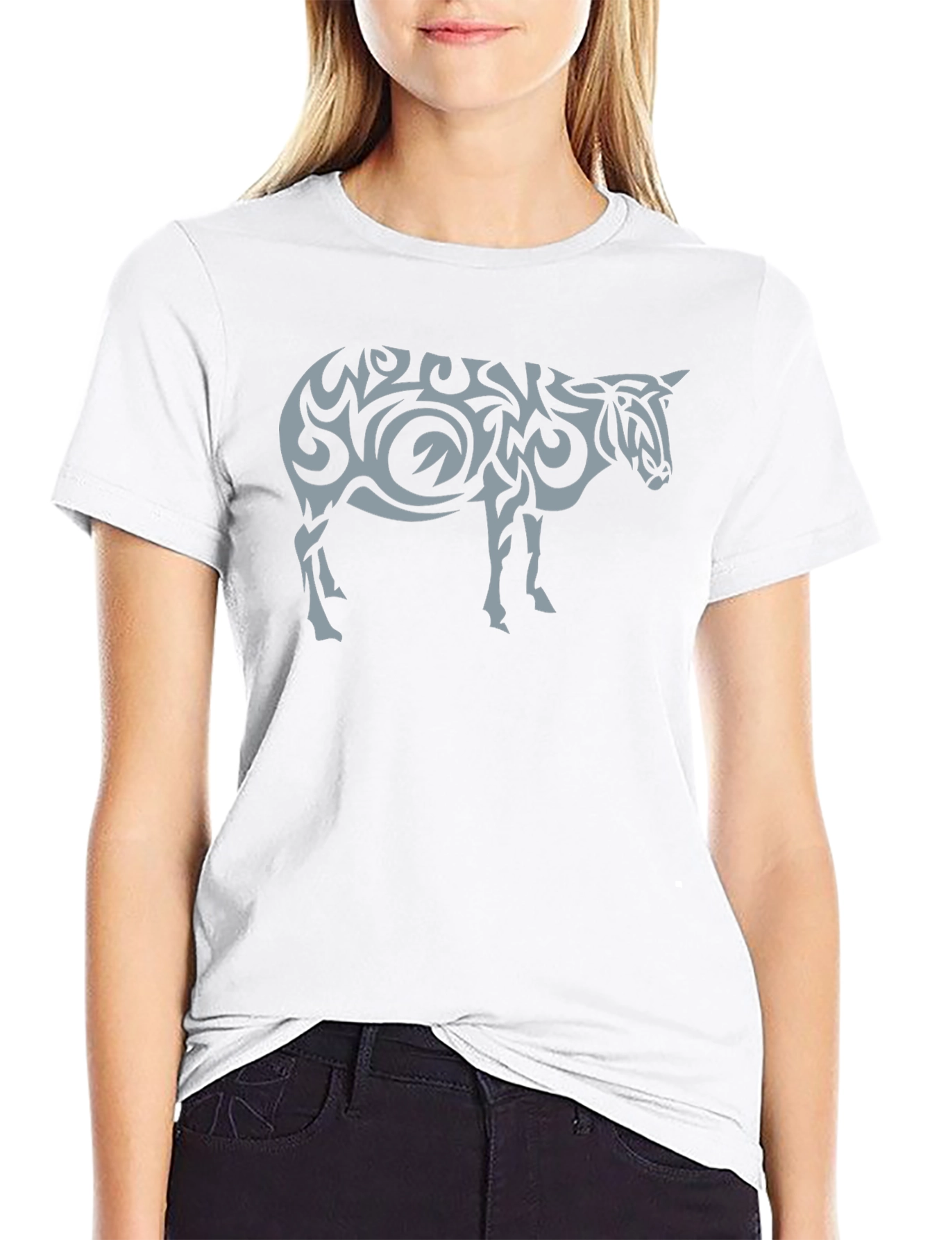 Tribal Donkey Graphic Tee