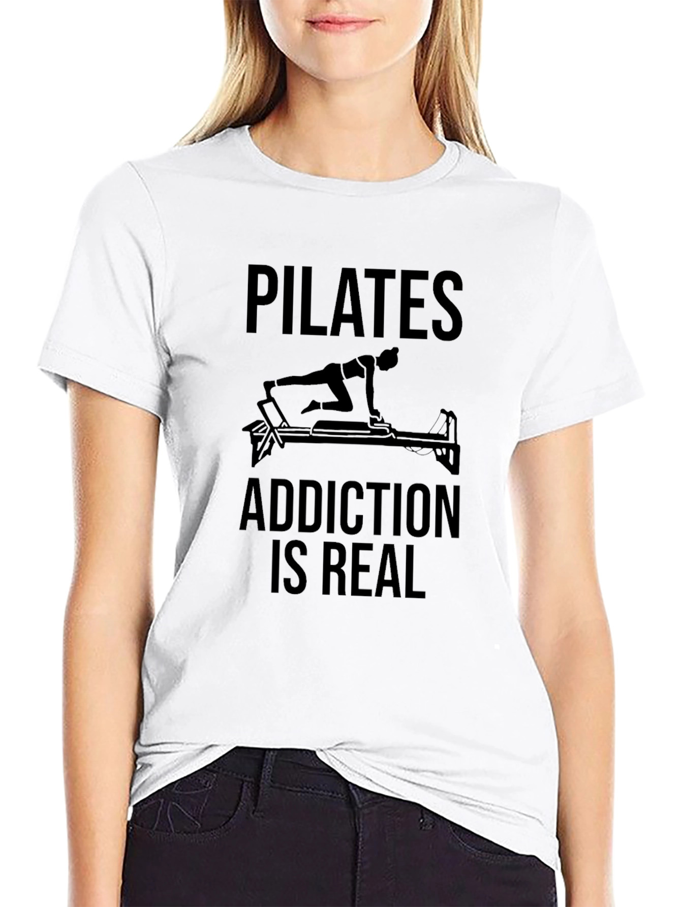 Pilates Addiction T-Shirt - Unisex Black Tee
