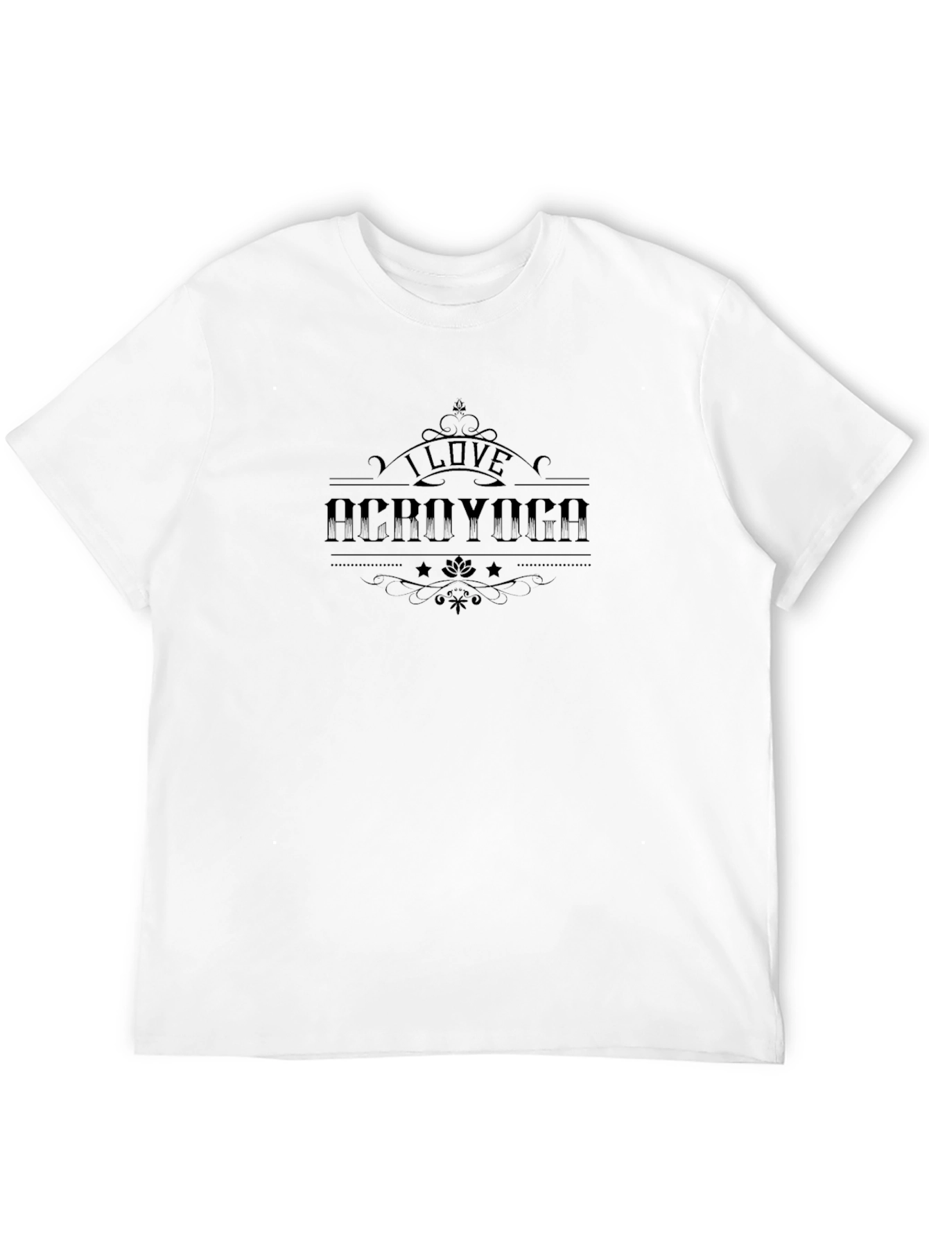 I Love Acroyoga Tee - Black