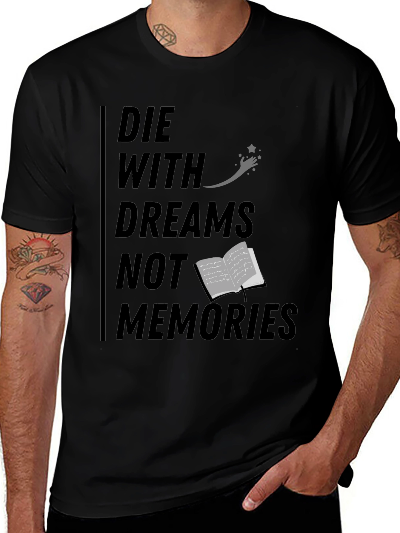 Die With Dreams Graphic T-Shirt