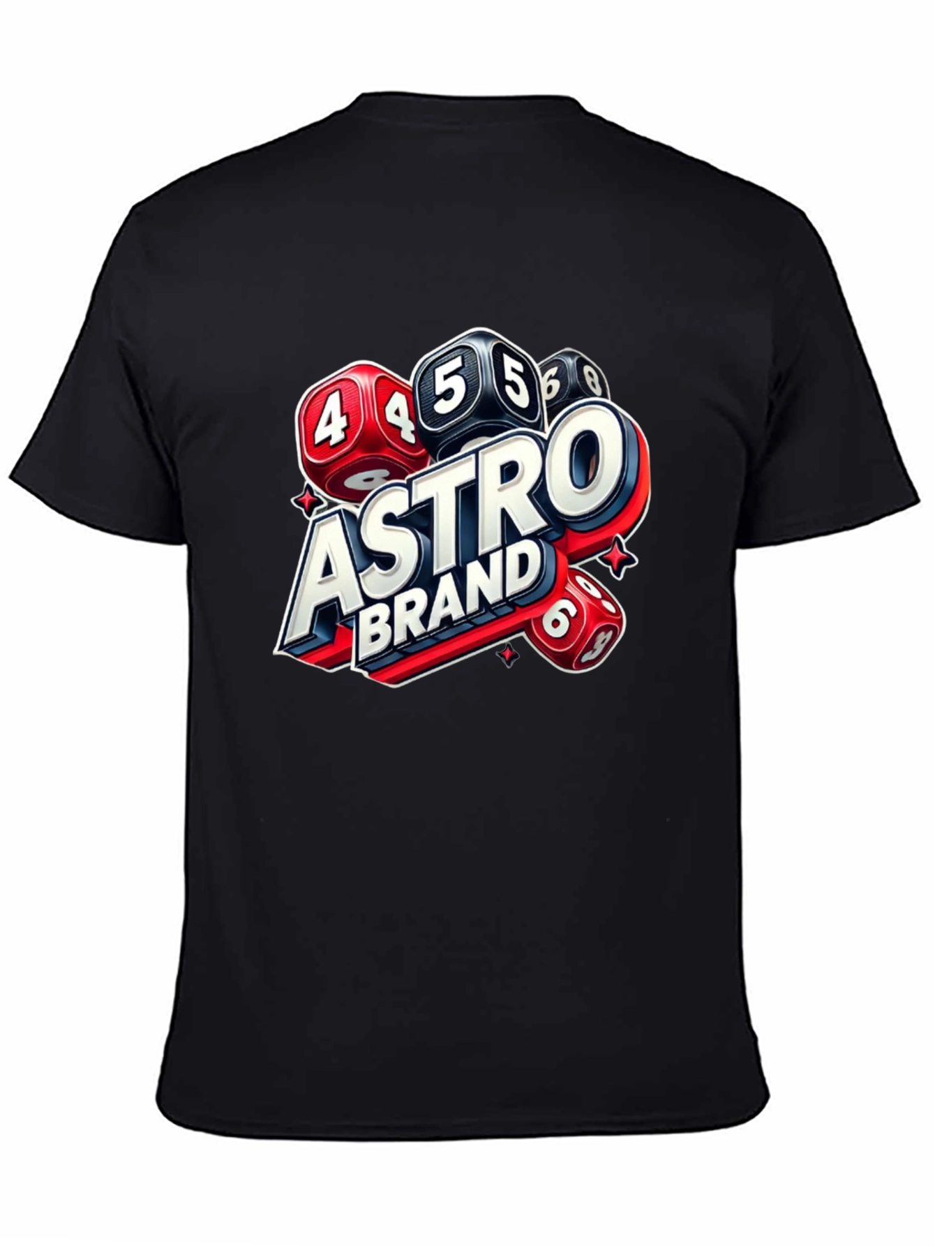 Astro Brand Dice Graphic T-Shirt