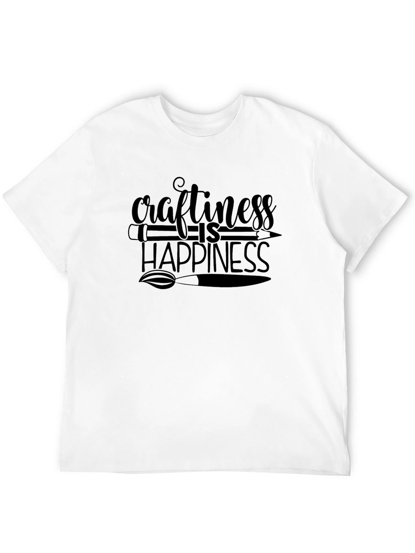 Craftiness is Happiness Graphic T-Shirt