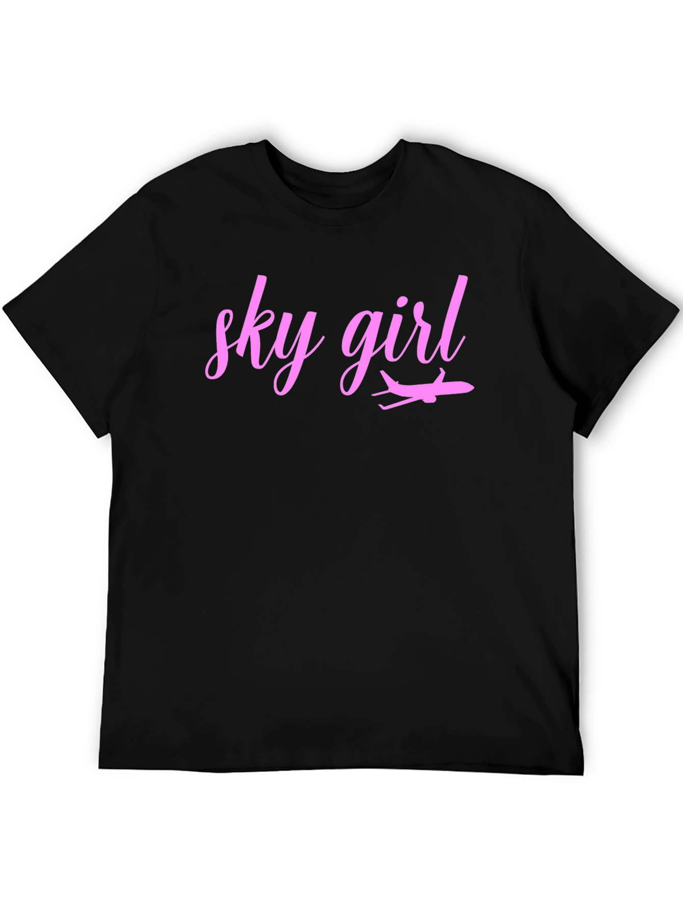 Sky Girl T-Shirt - Airplane Pilot Gift
