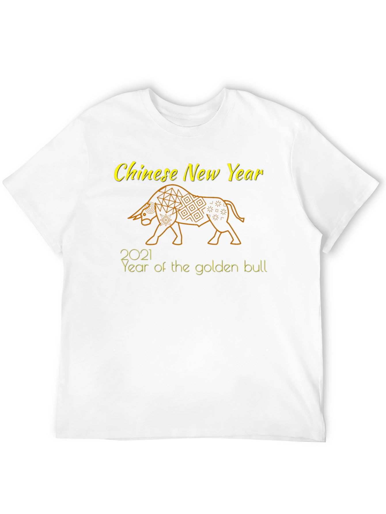 Chinese New Year 2021 Golden Bull T-Shirt
