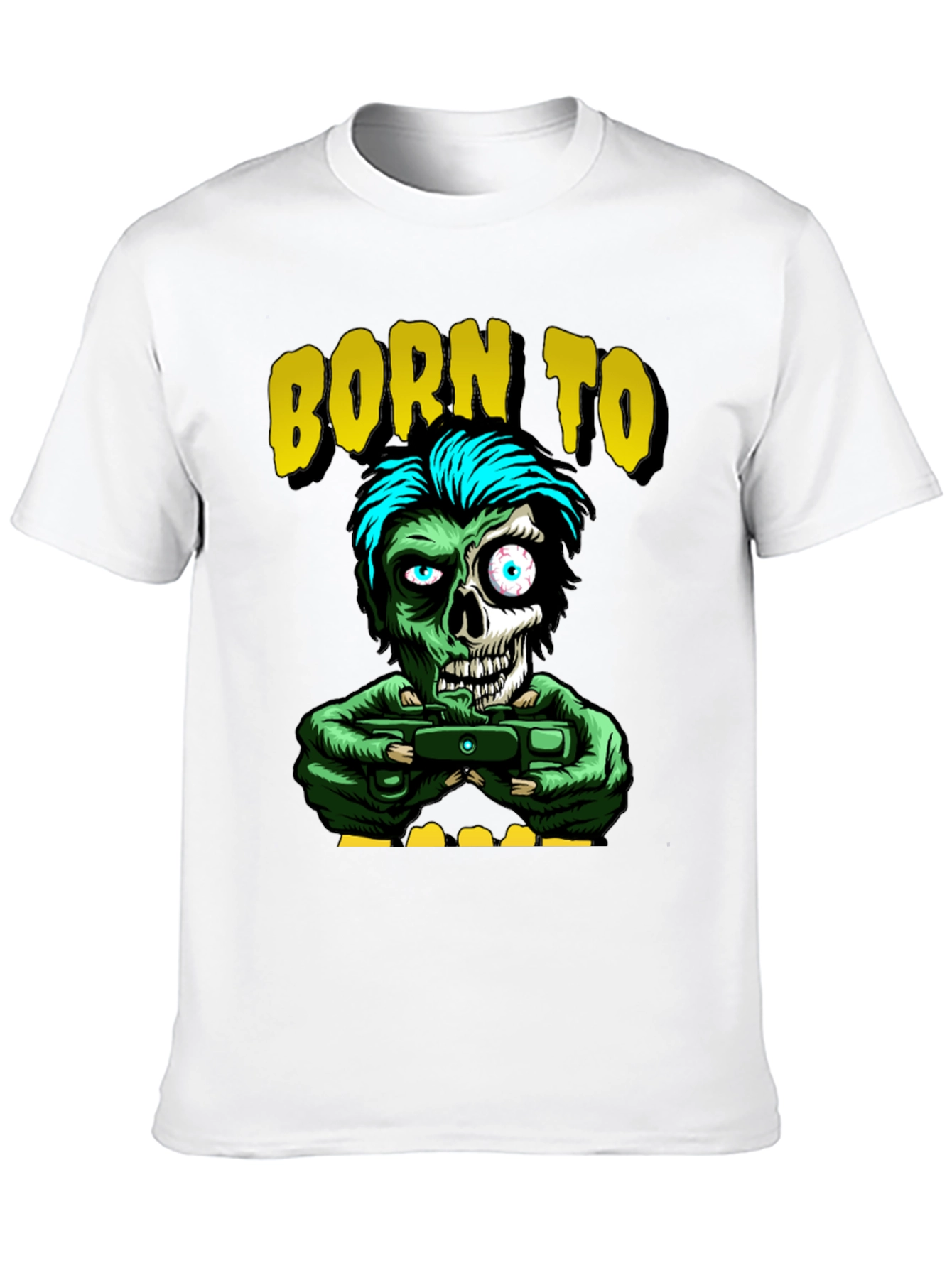 Born to Game Zombie T-Shirt