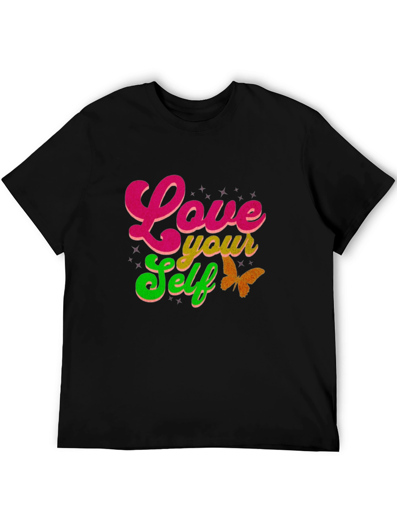 Love Yourself Graphic Tee - Black T-Shirt