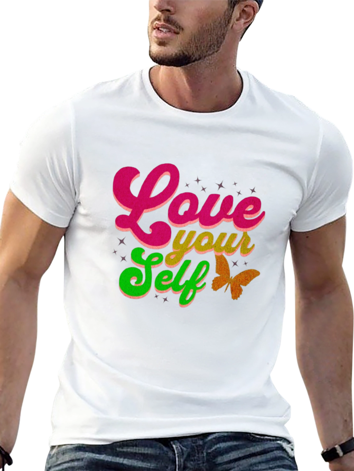 Love Yourself Graphic Tee - Black T-Shirt