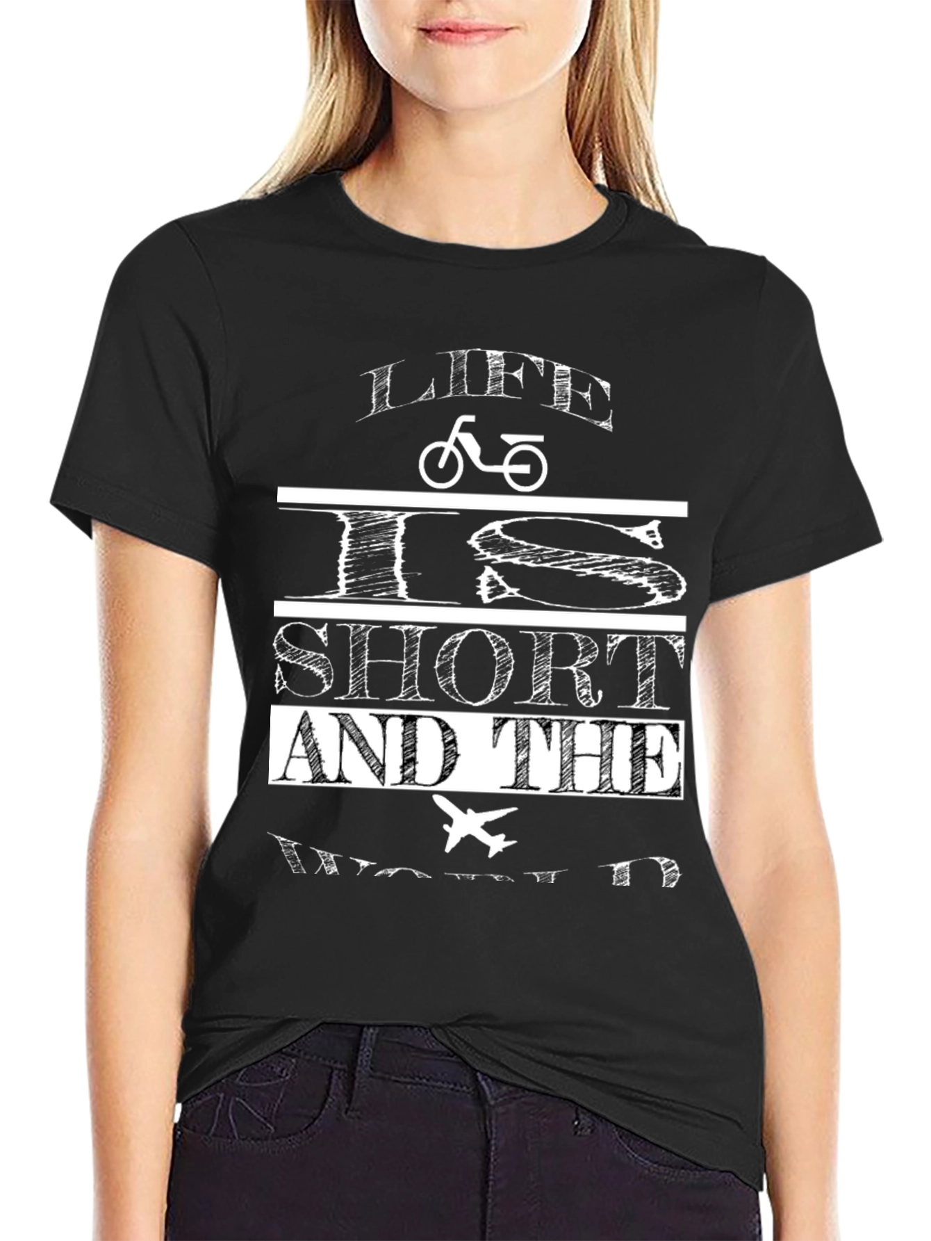 Life Is Short Graphic T-Shirt