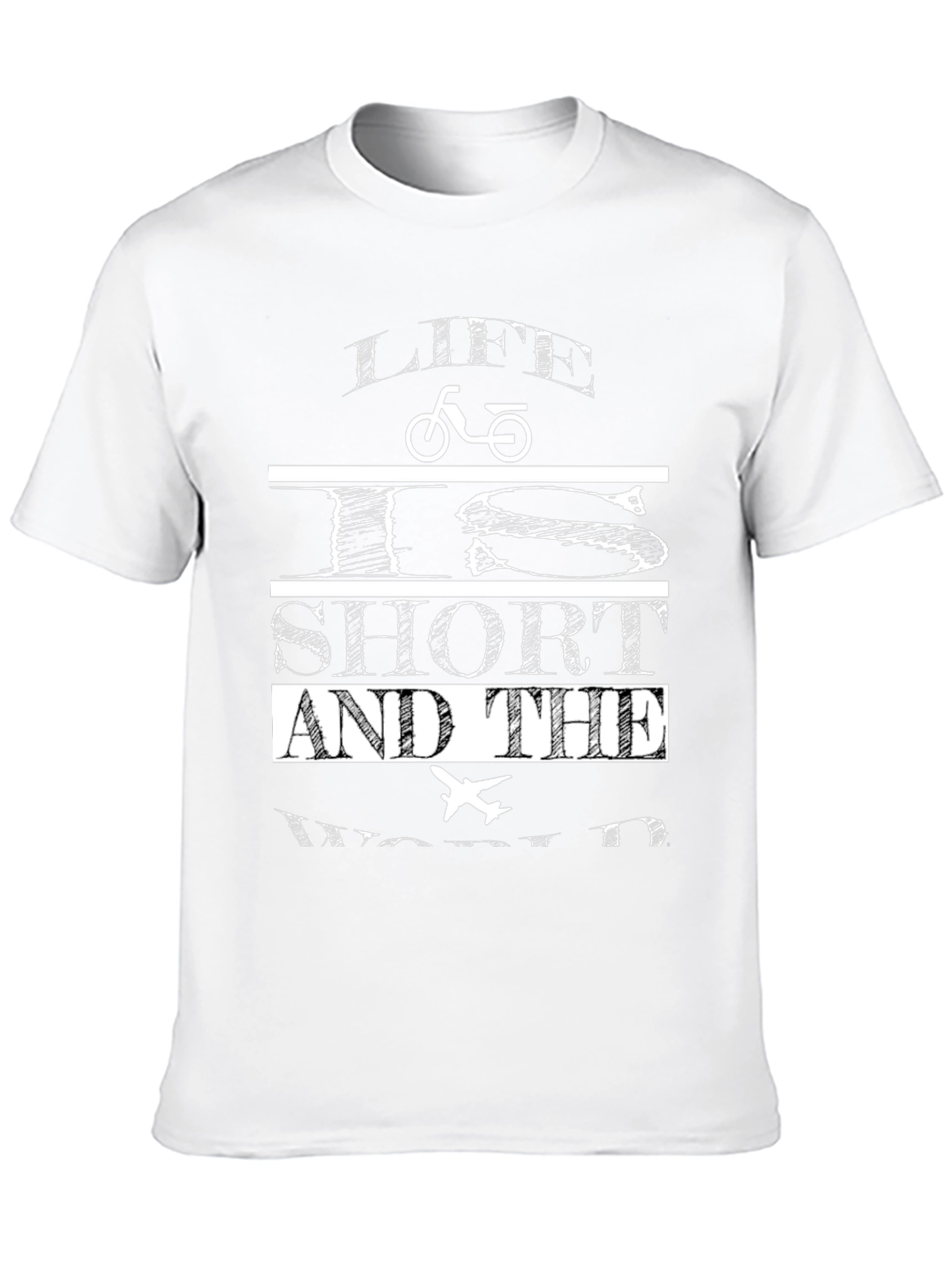 Life Is Short Graphic T-Shirt