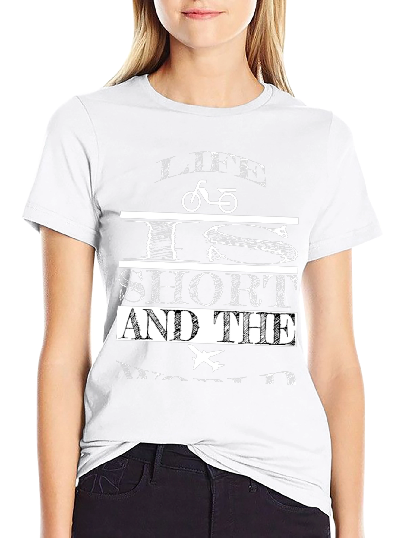Life Is Short Graphic T-Shirt