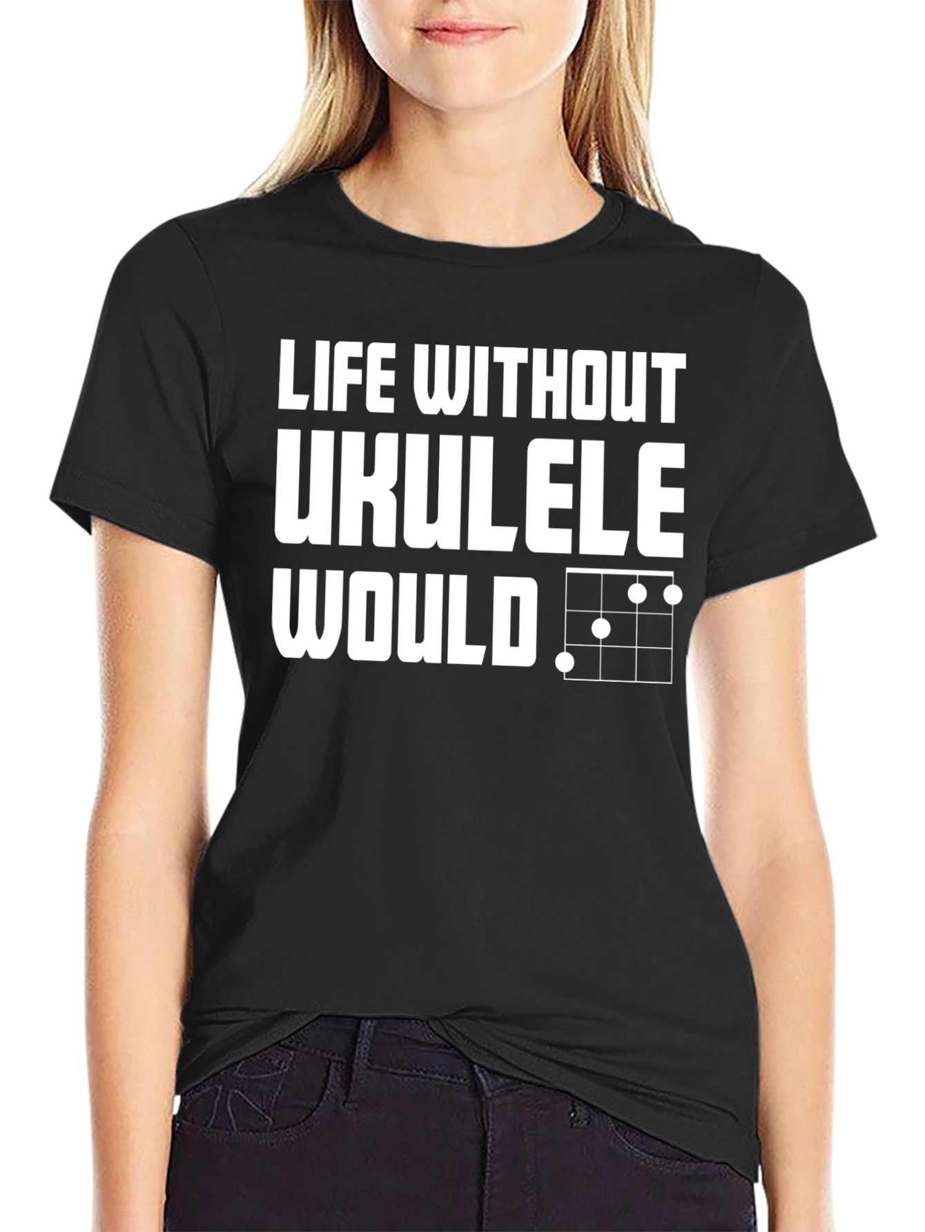 Life Without Ukulele Would B Flat T-Shirt