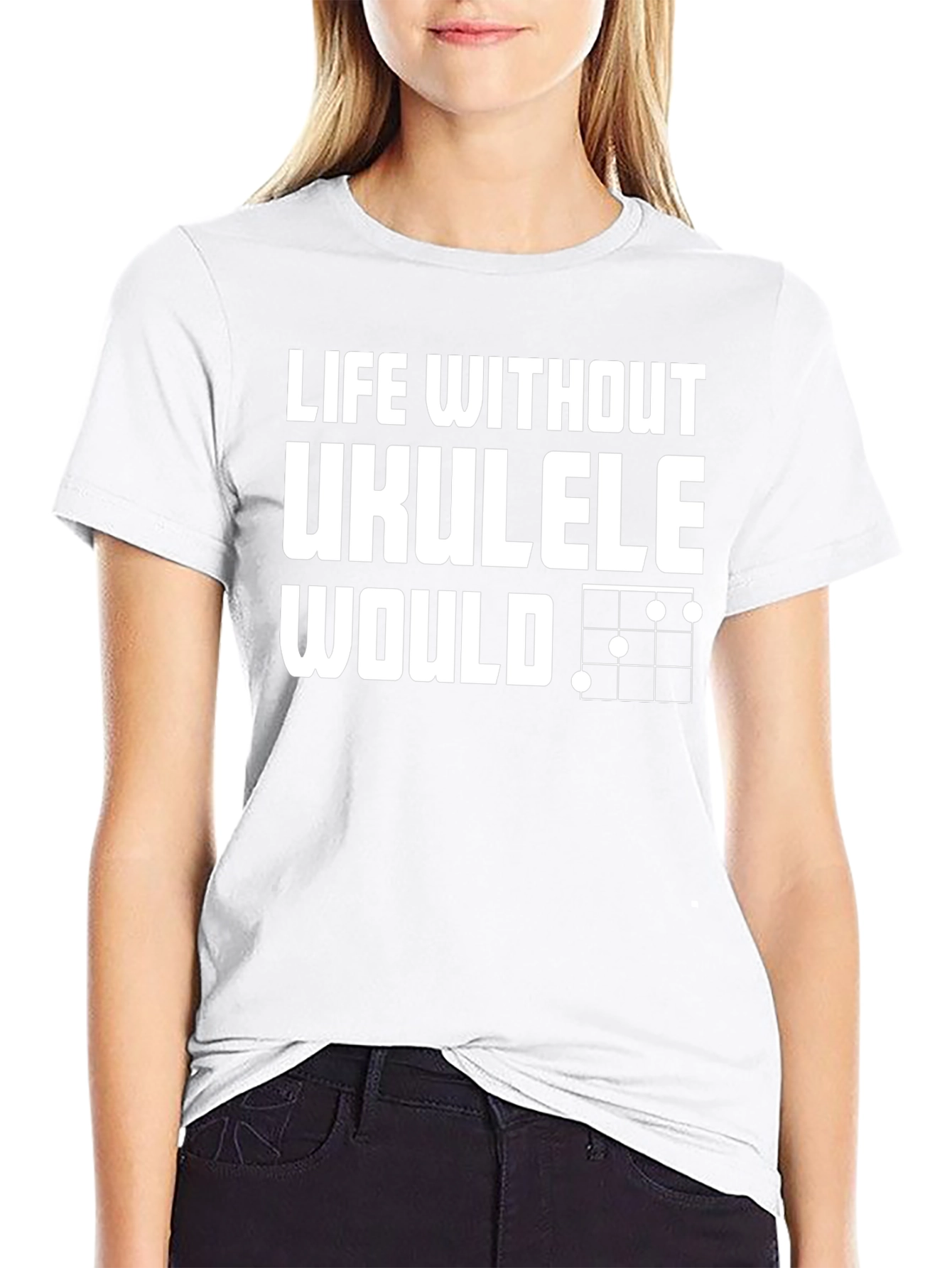 Life Without Ukulele Would B Flat T-Shirt