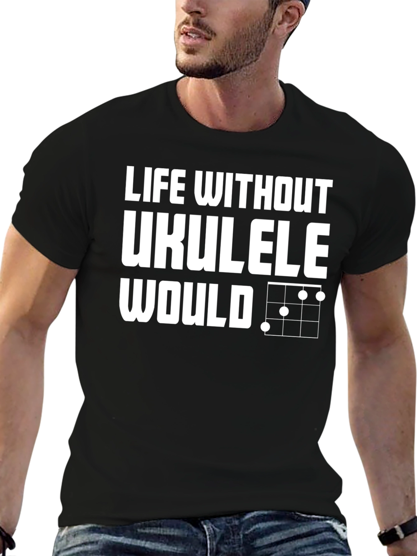 Life Without Ukulele Would B Flat T-Shirt