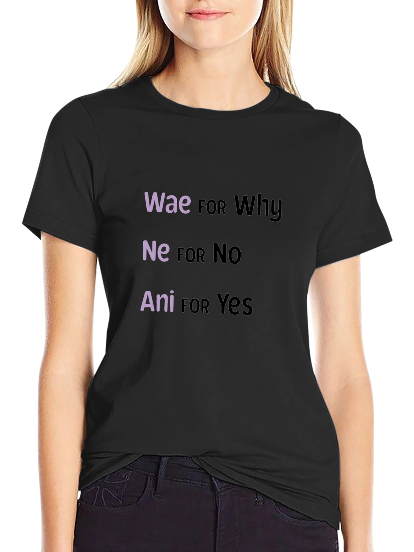 Wae Ne Ani Funny T-Shirt