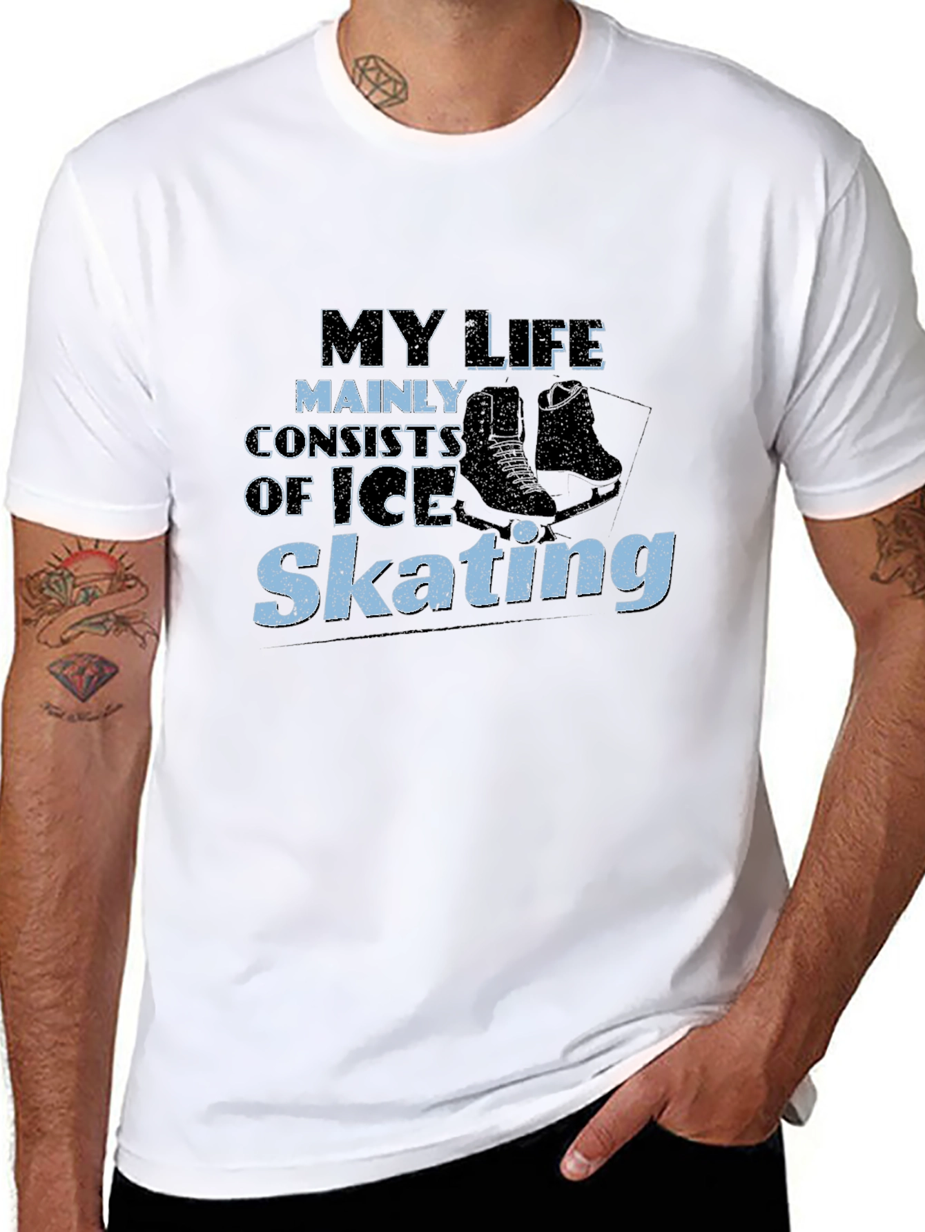 Ice Skating T-Shirt - My Life Skating Tee