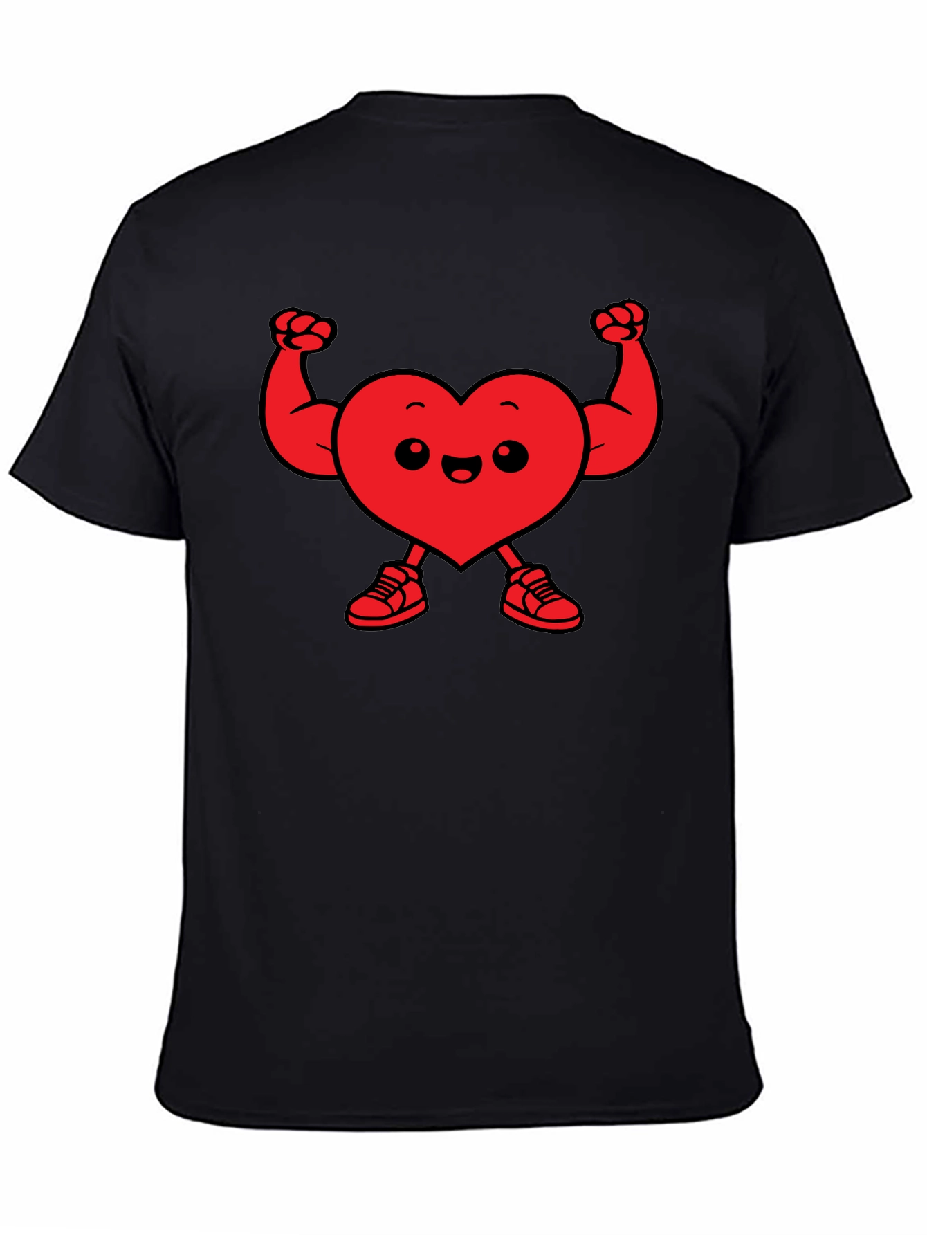 Heart Muscle Funny Gym Workout T-Shirt