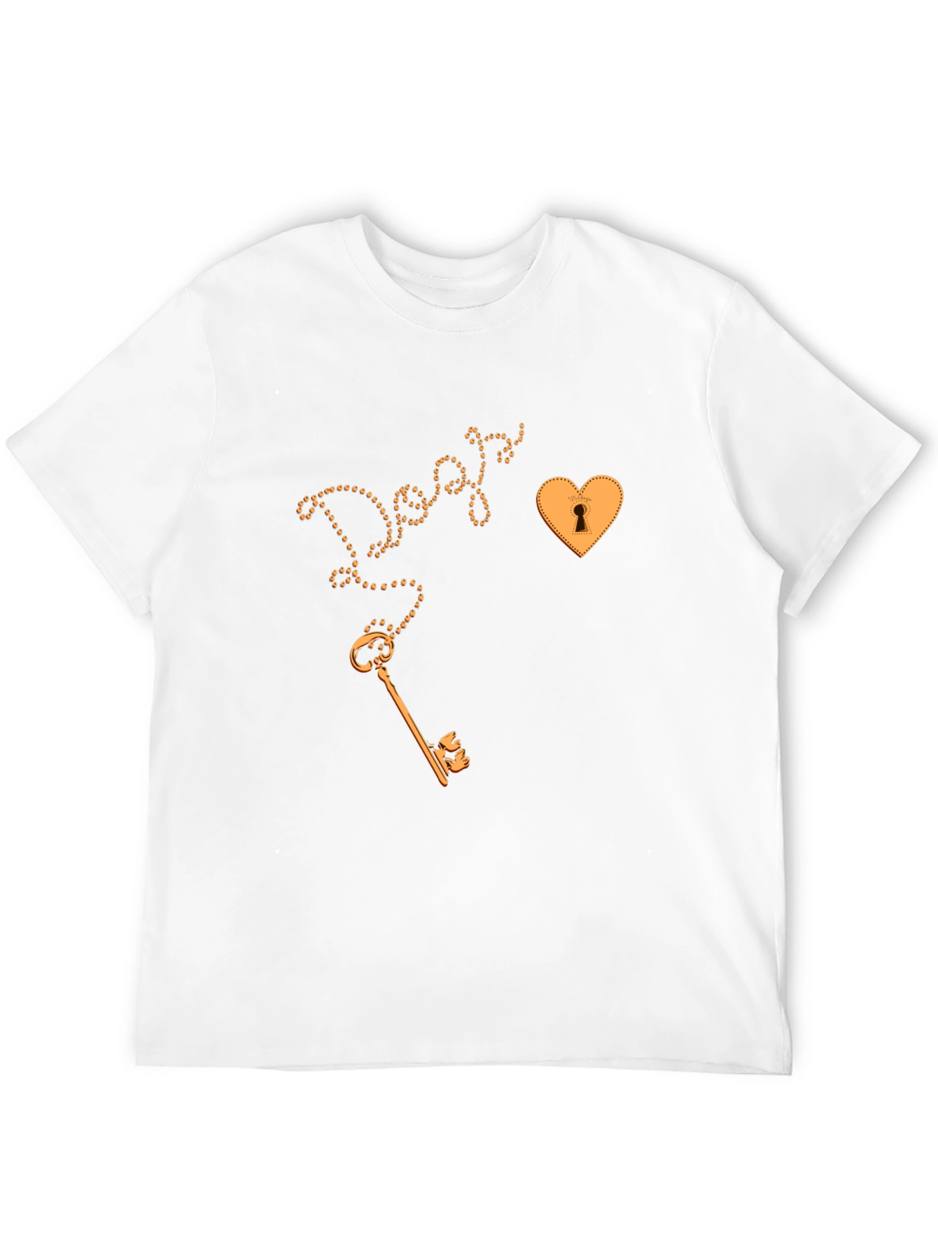 Key to My Heart Graphic Tee - Black