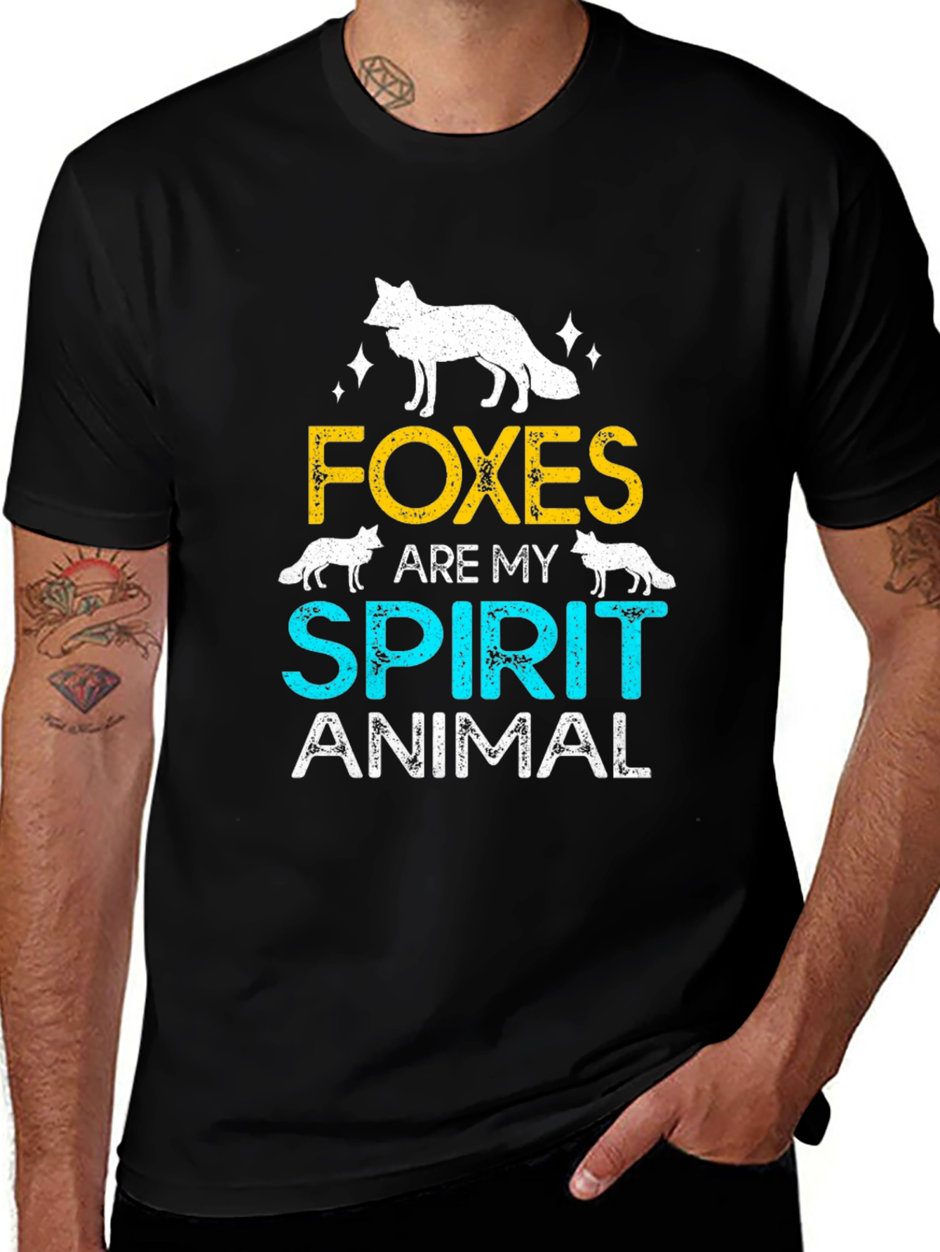 Fox Spirit Animal Graphic Tee