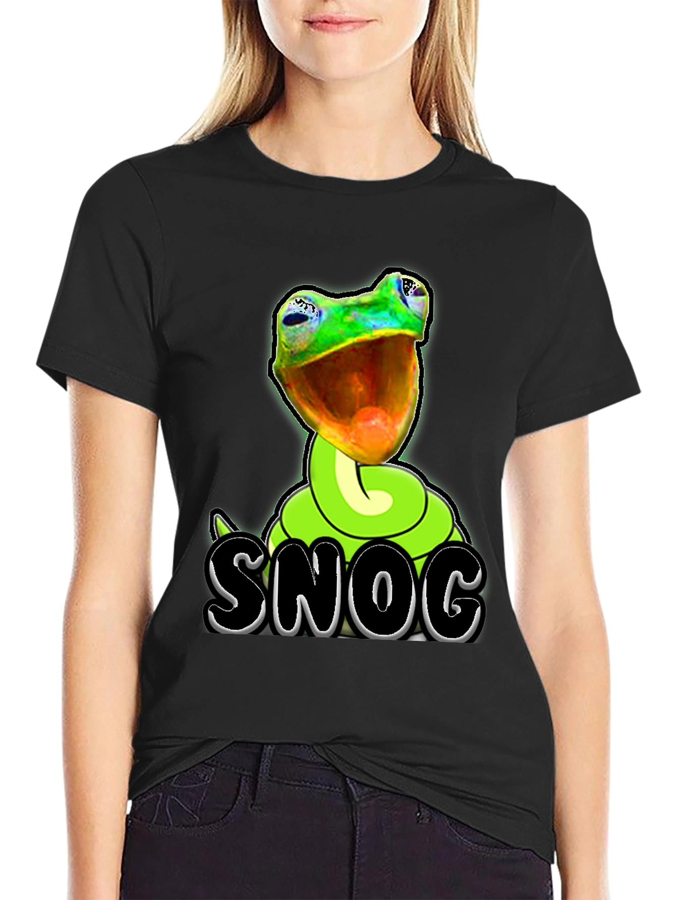 Snog Frog T-Shirt - Funny Graphic Tee