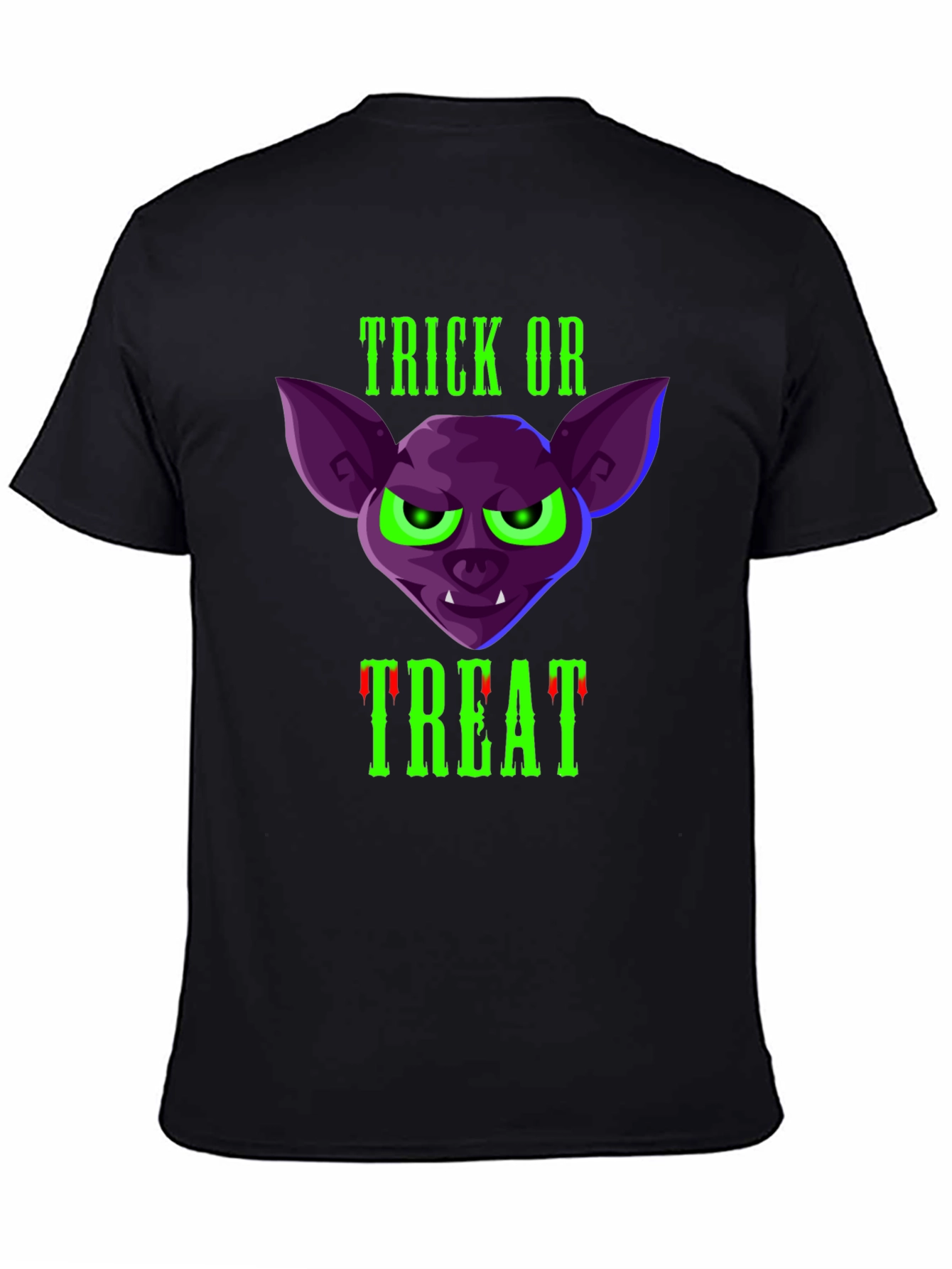 Trick or Treat Bat T-Shirt - Halloween Tee