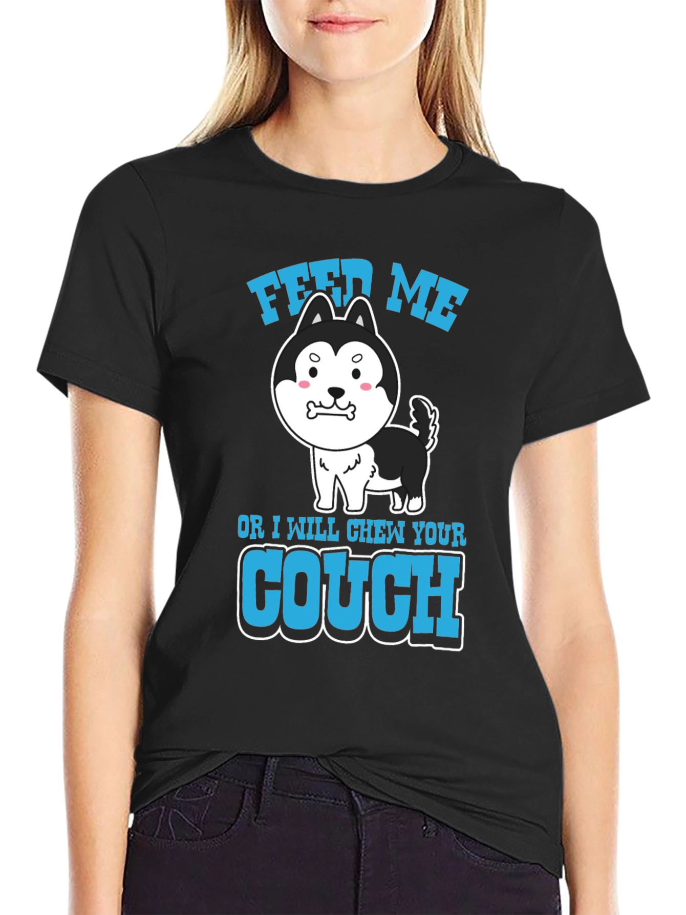 Feed Me or I Chew Your Couch T-Shirt