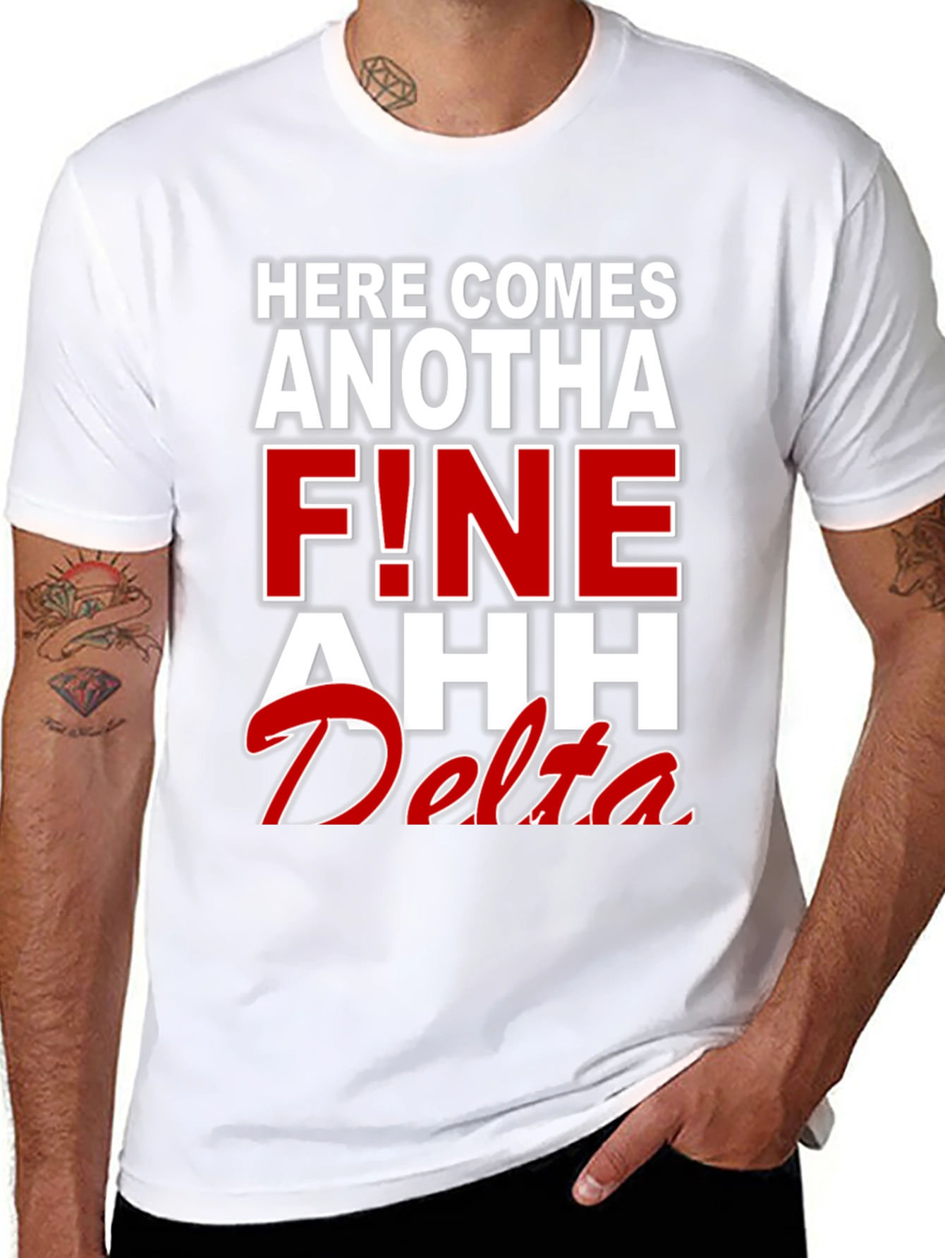 Here Comes Anotha F!ne Ahh Delta T-Shirt