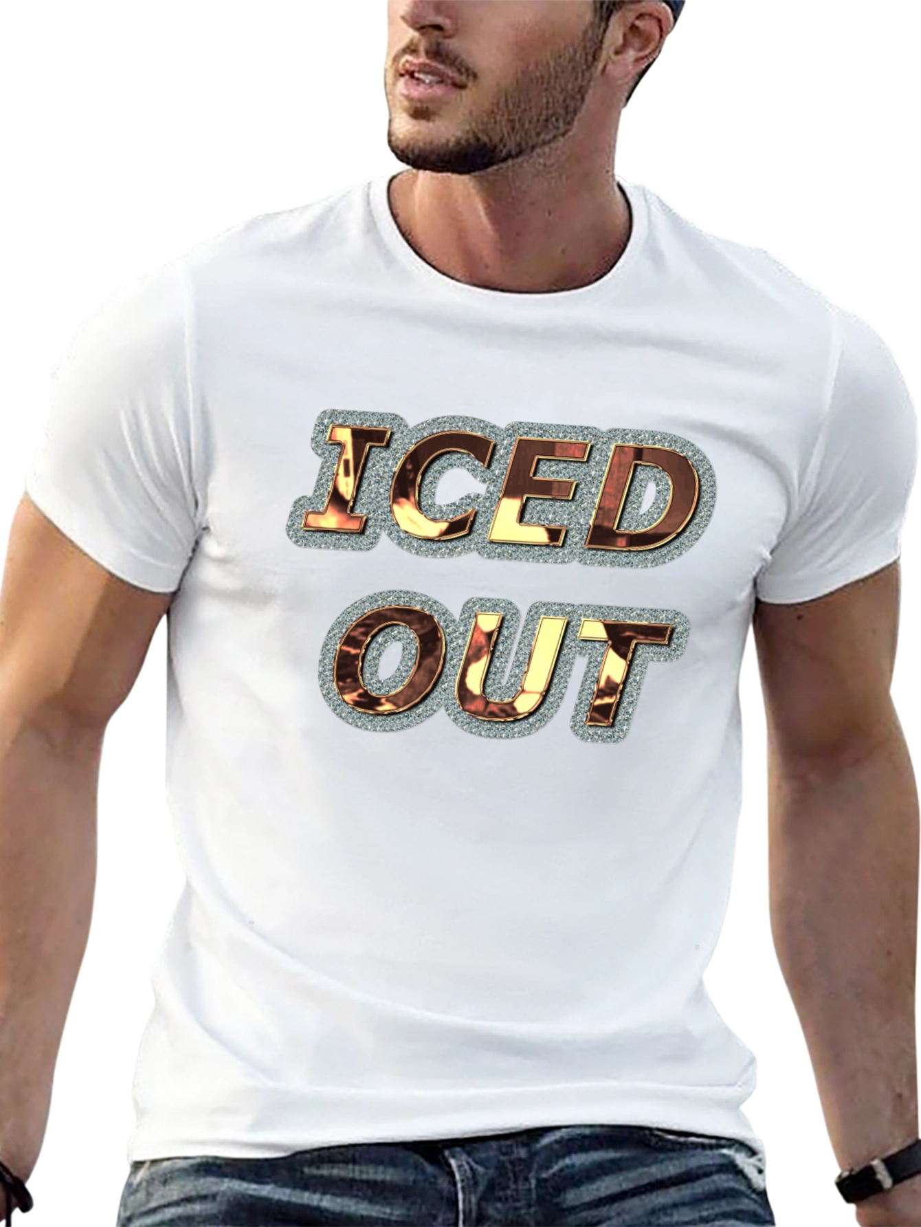 Iced Out Graphic Tee - Statement Style