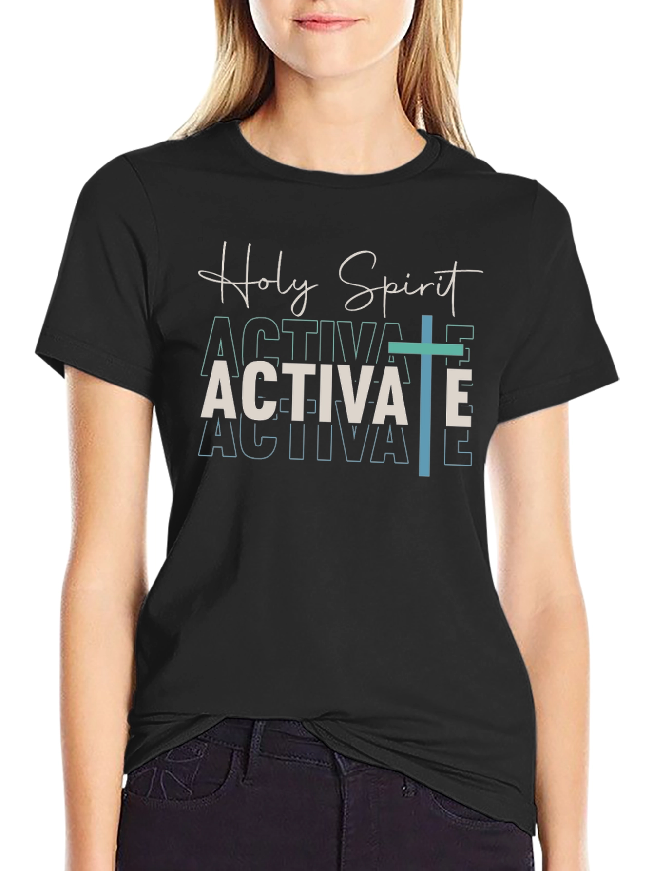Holy Spirit Activate Graphic T-Shirt