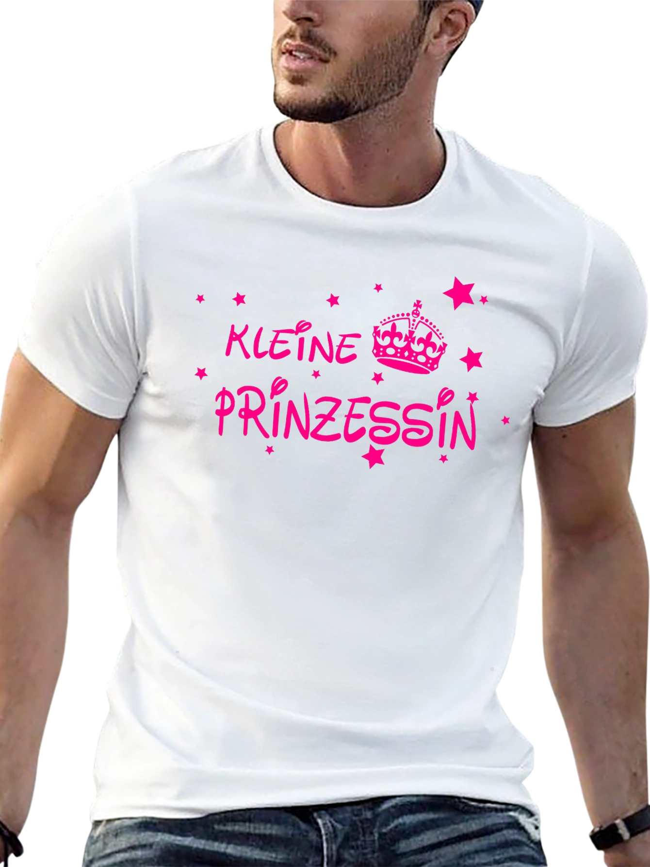 Kleine Prinzessin Black Graphic Tee