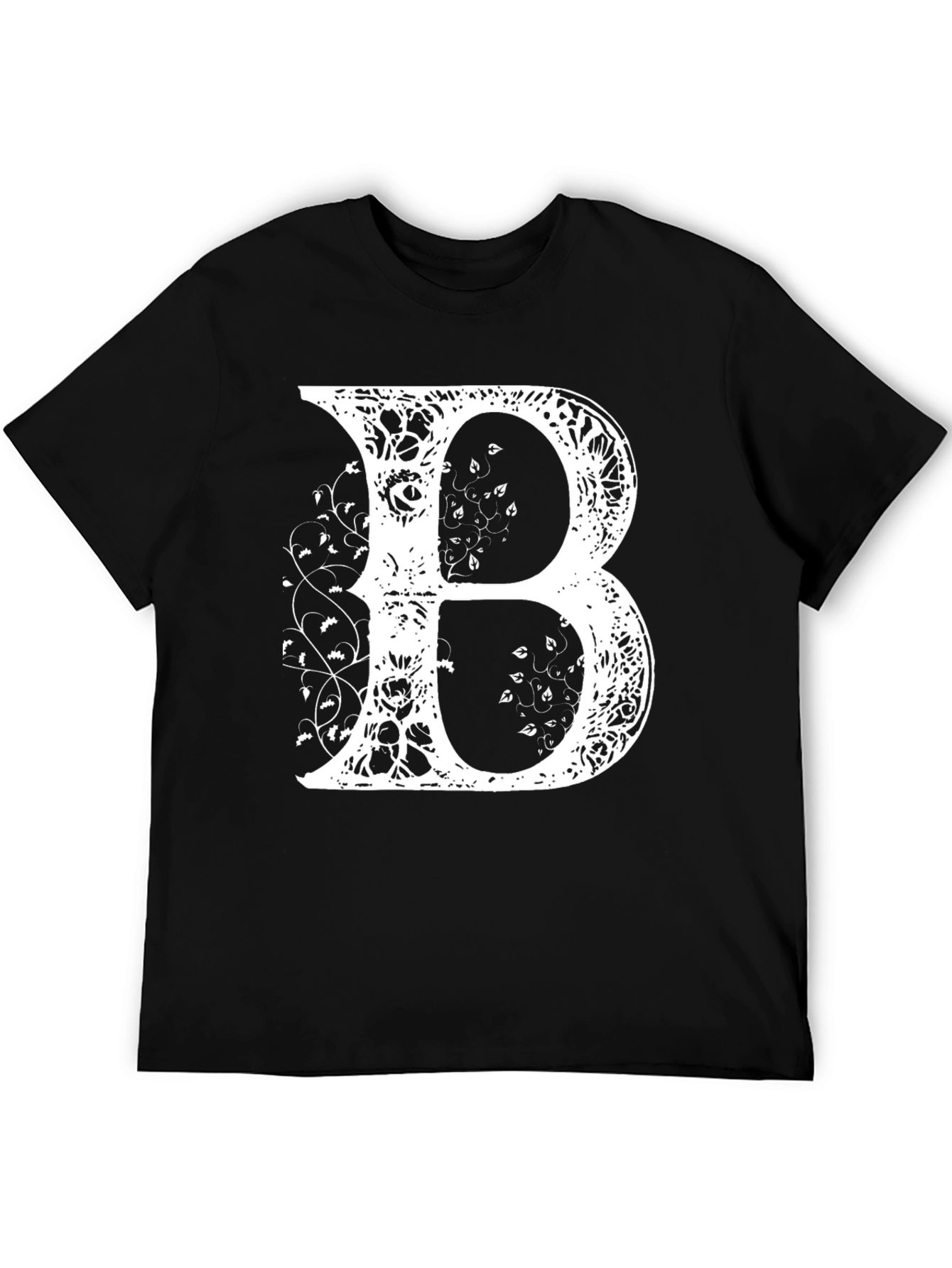 Letter B Graphic Tee - Unique Design