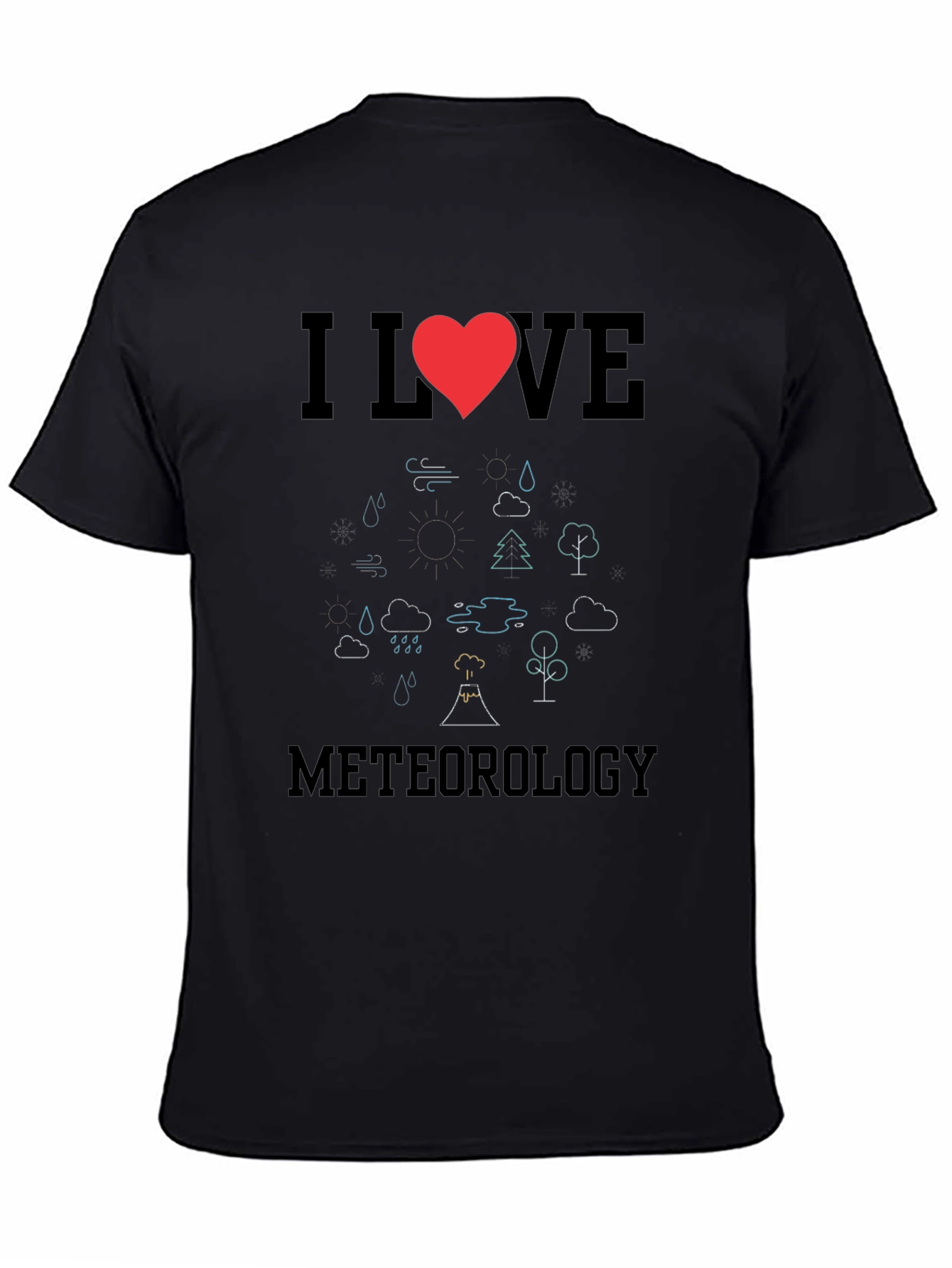 I Love Meteorology Graphic Tee