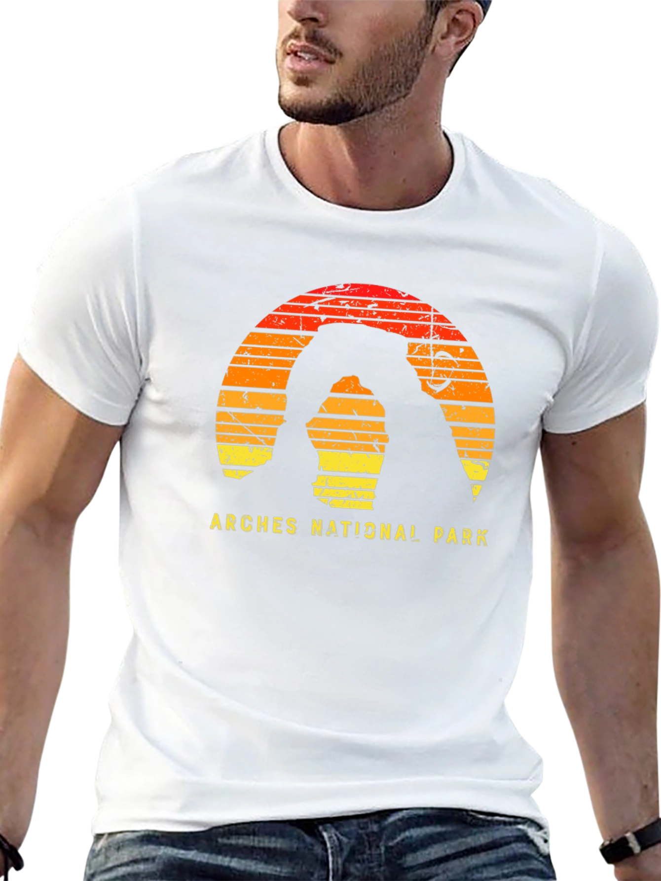 Arches National Park Retro Graphic T-Shirt