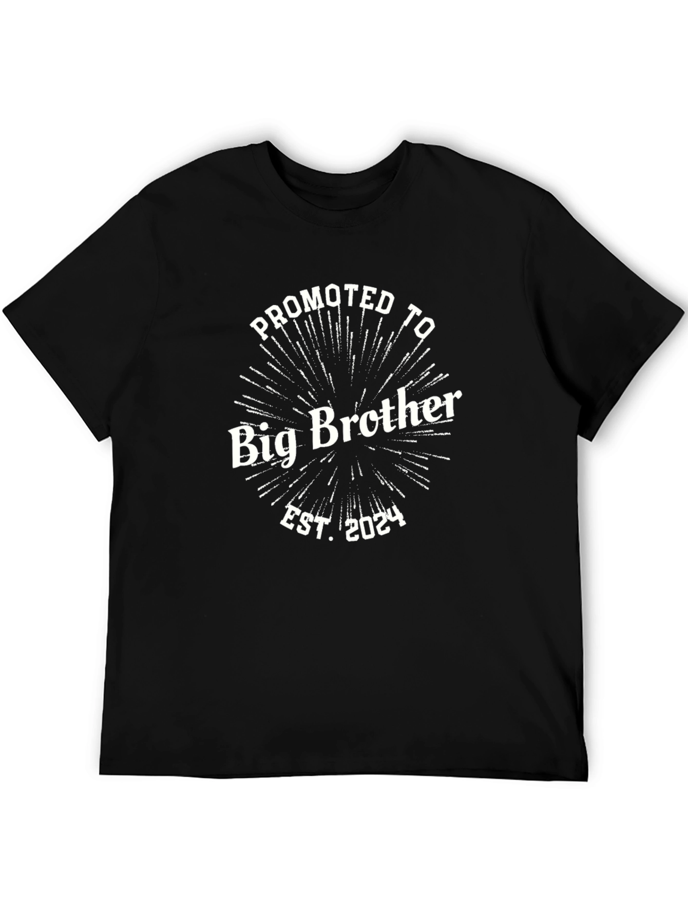 Promoted to Big Brother 2024 Black T-Shirt