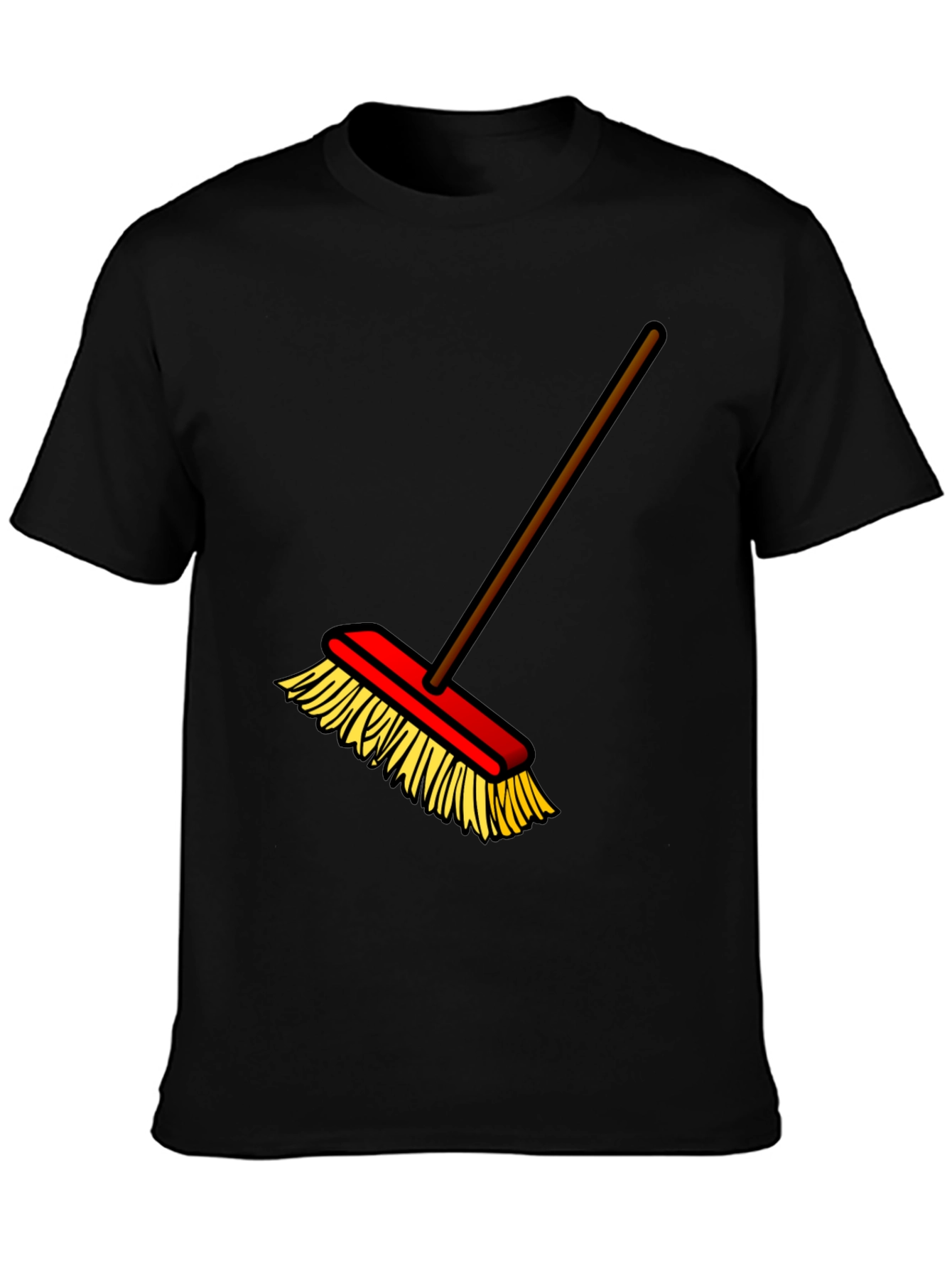 Broom Graphic T-Shirt - Clean Style