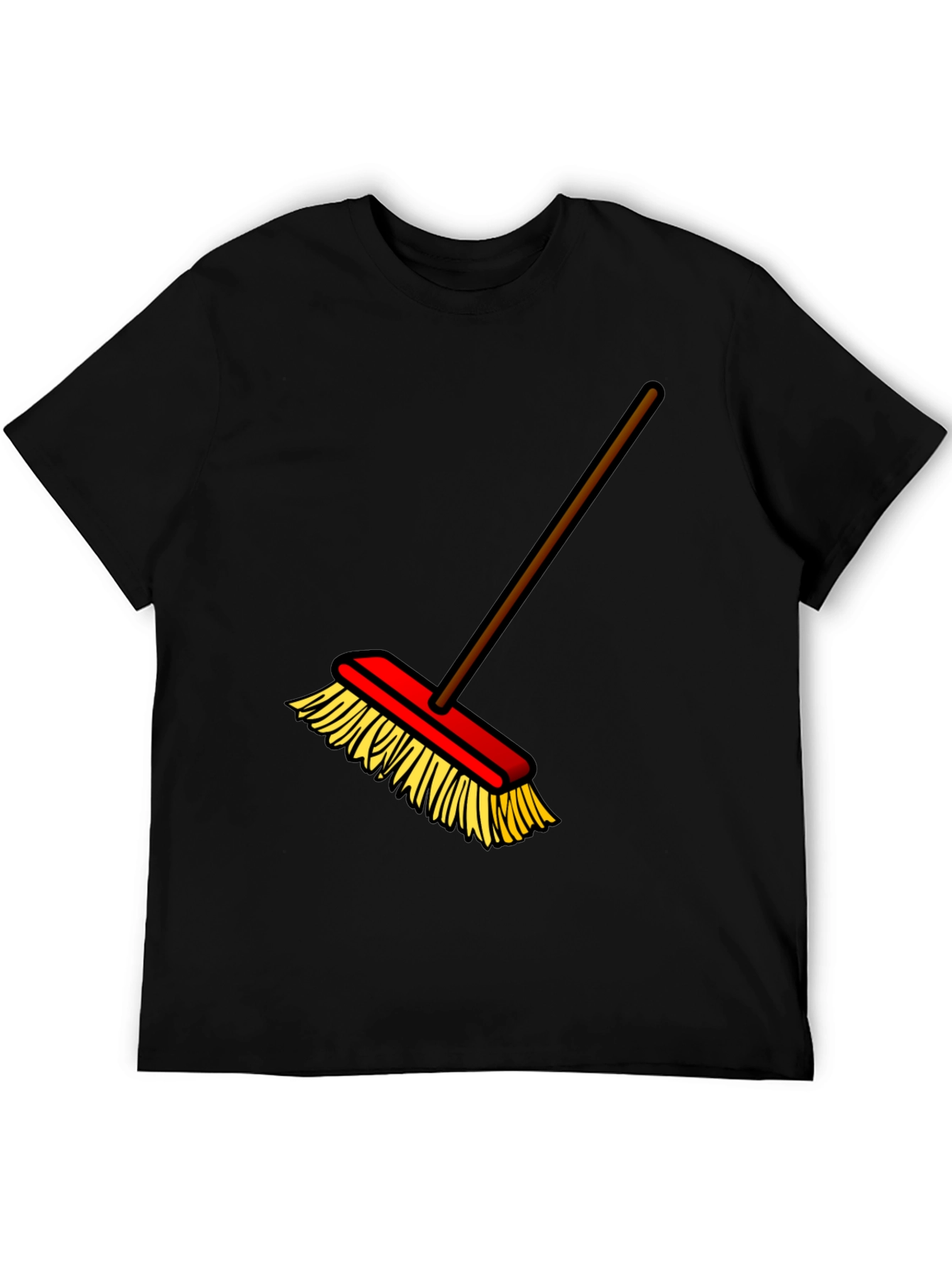 Broom Graphic T-Shirt - Clean Style
