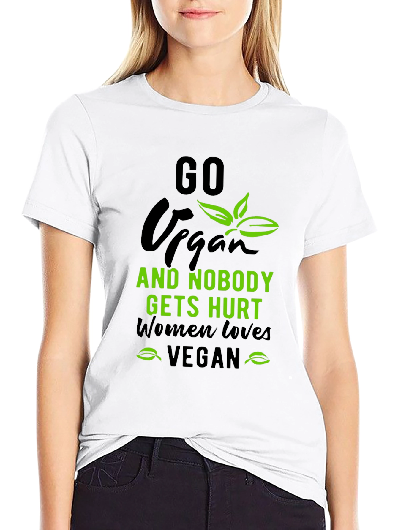 Go Vegan T-Shirt - Animal Lover Tee