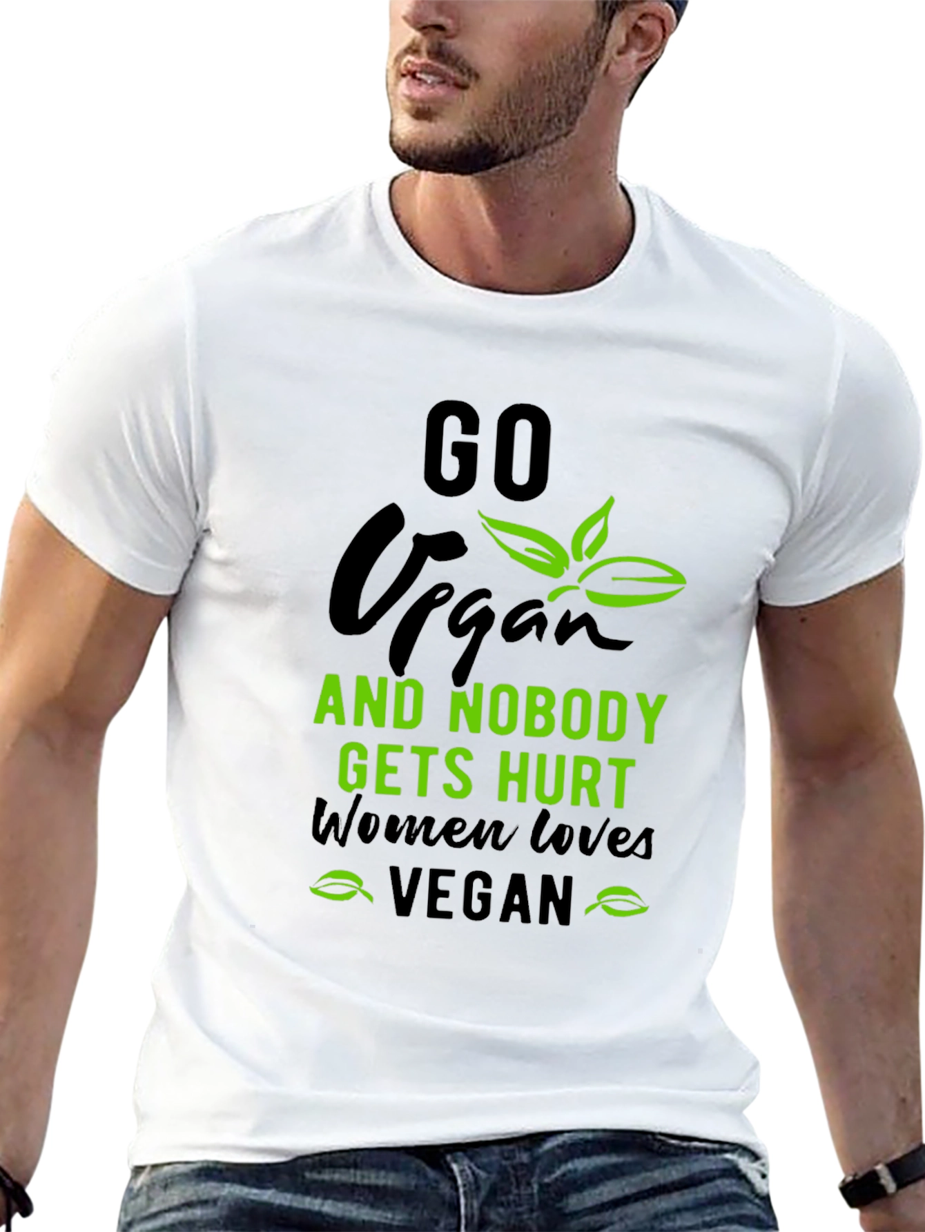 Go Vegan T-Shirt - Animal Lover Tee