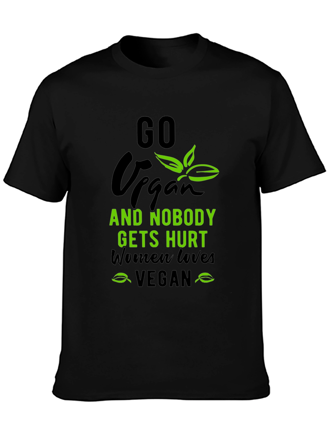 Go Vegan T-Shirt - Animal Lover Tee