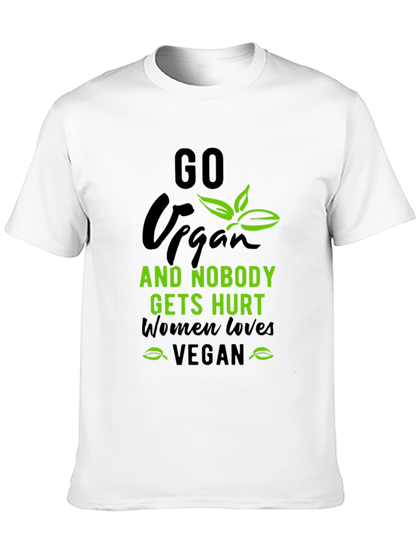 Go Vegan T-Shirt - Animal Lover Tee