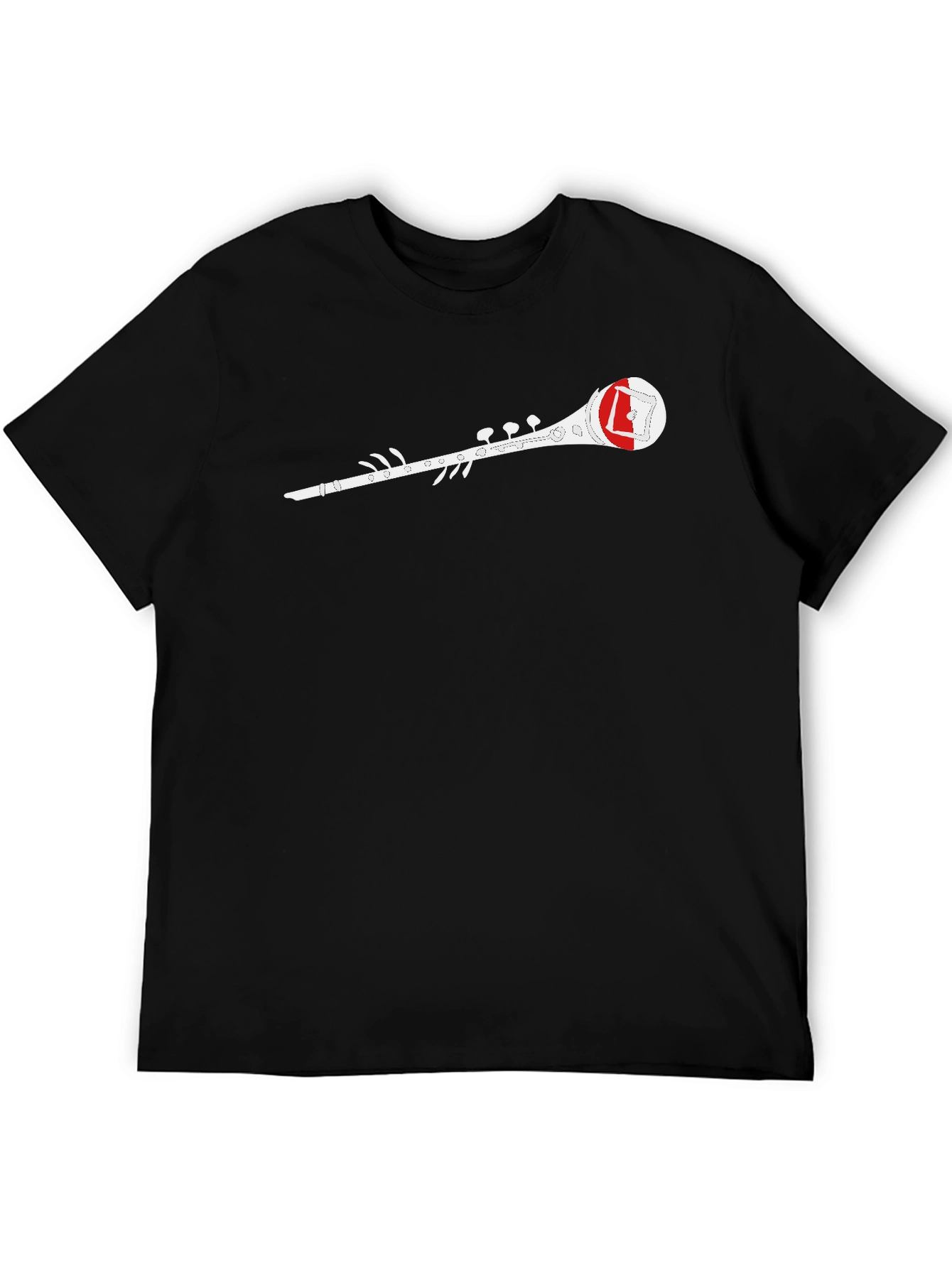 Clarinet Graphic Tee - Cool Music Lover Shirt