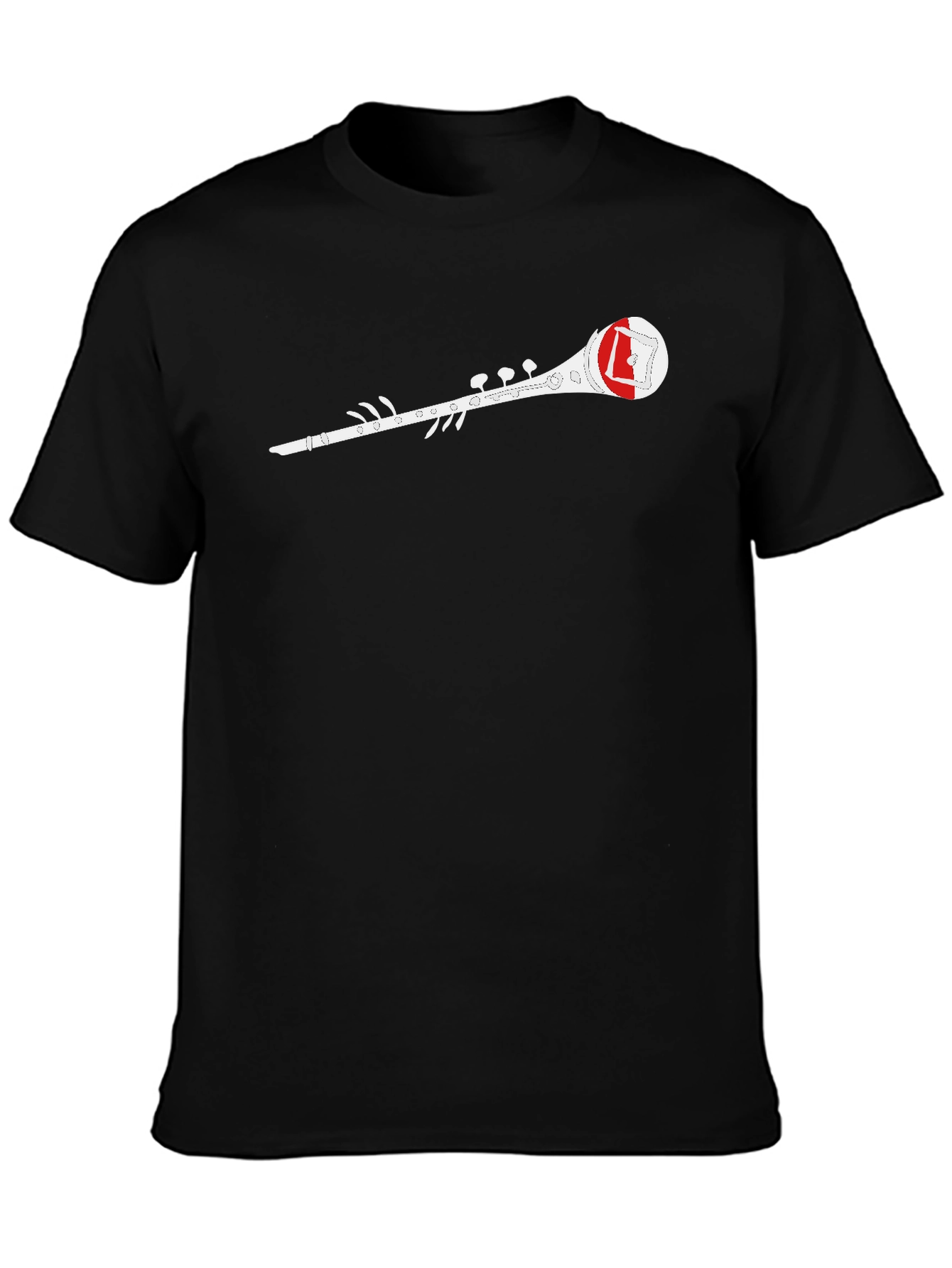 Clarinet Graphic Tee - Cool Music Lover Shirt