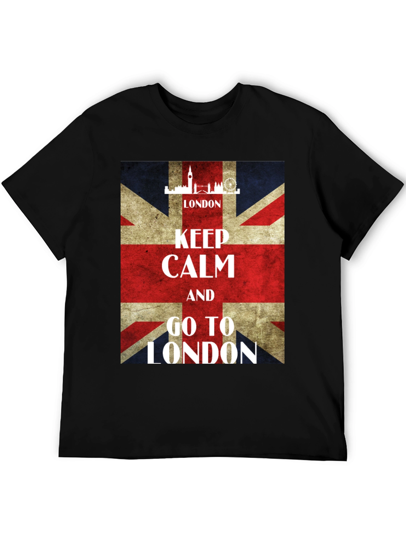 Keep Calm Go To London Graphic Tee