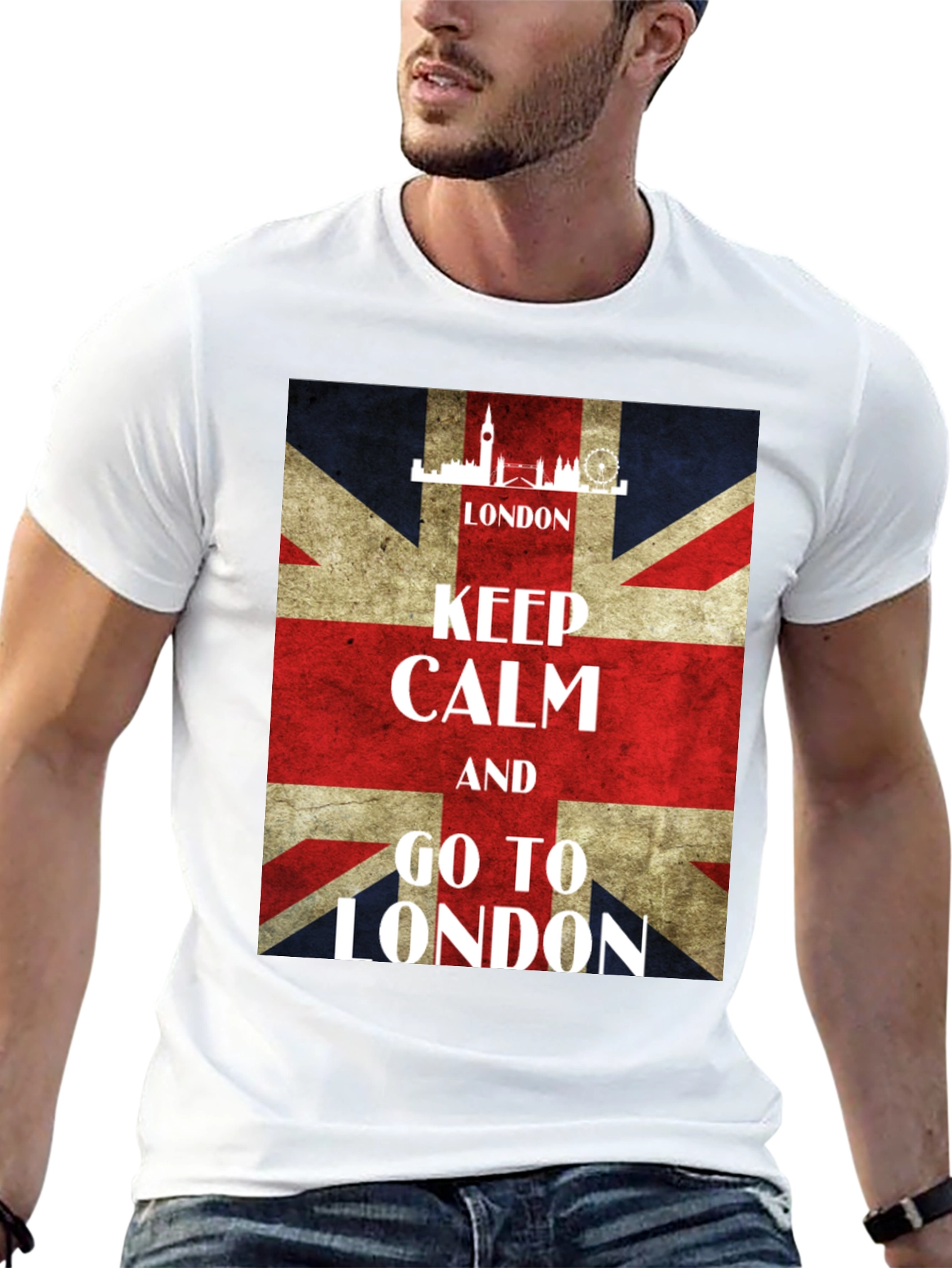Keep Calm Go To London Graphic Tee