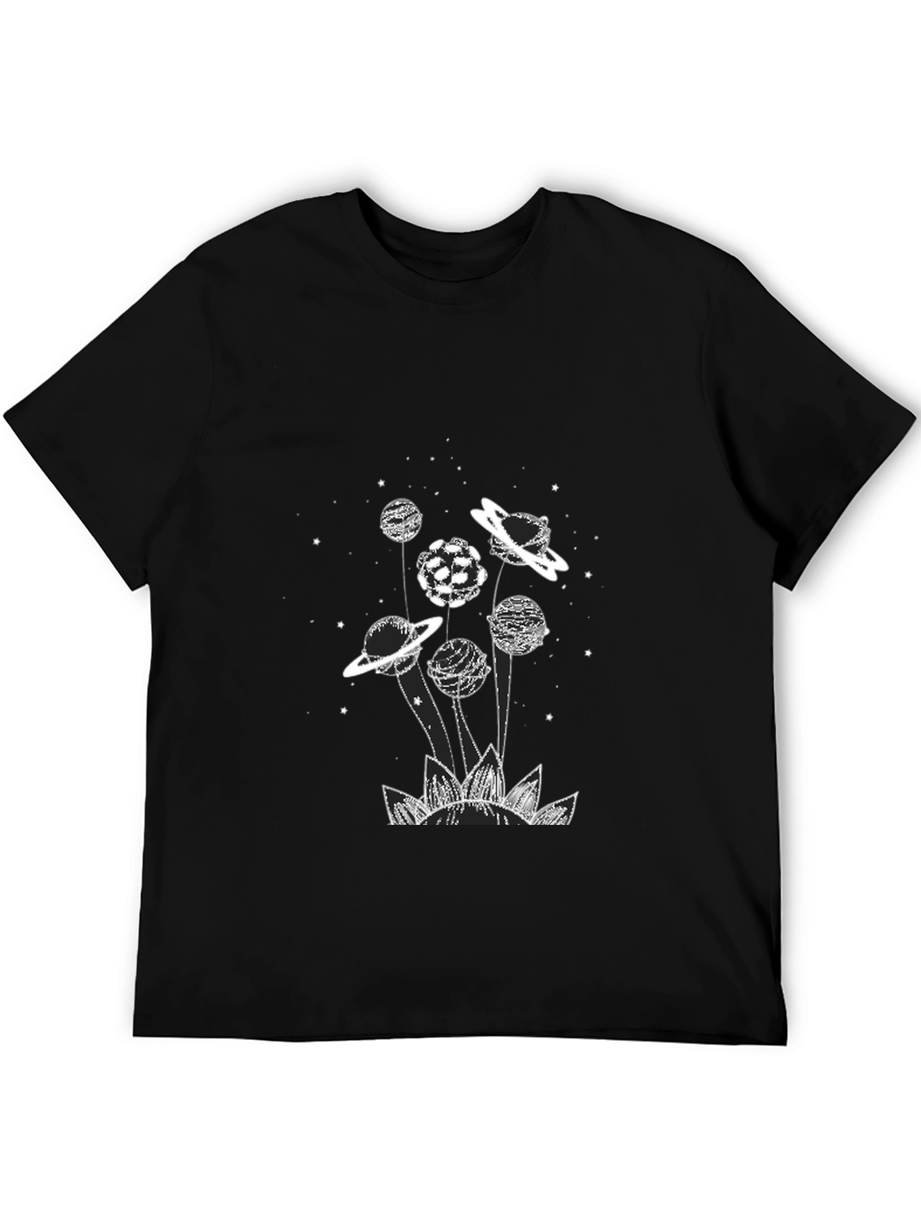 Planetary Dreams Graphic Tee - Black