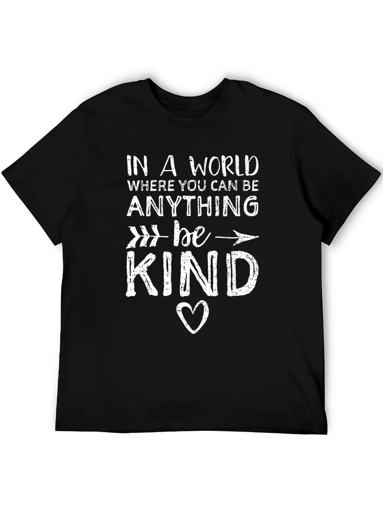 Be Kind Graphic T-Shirt - Black